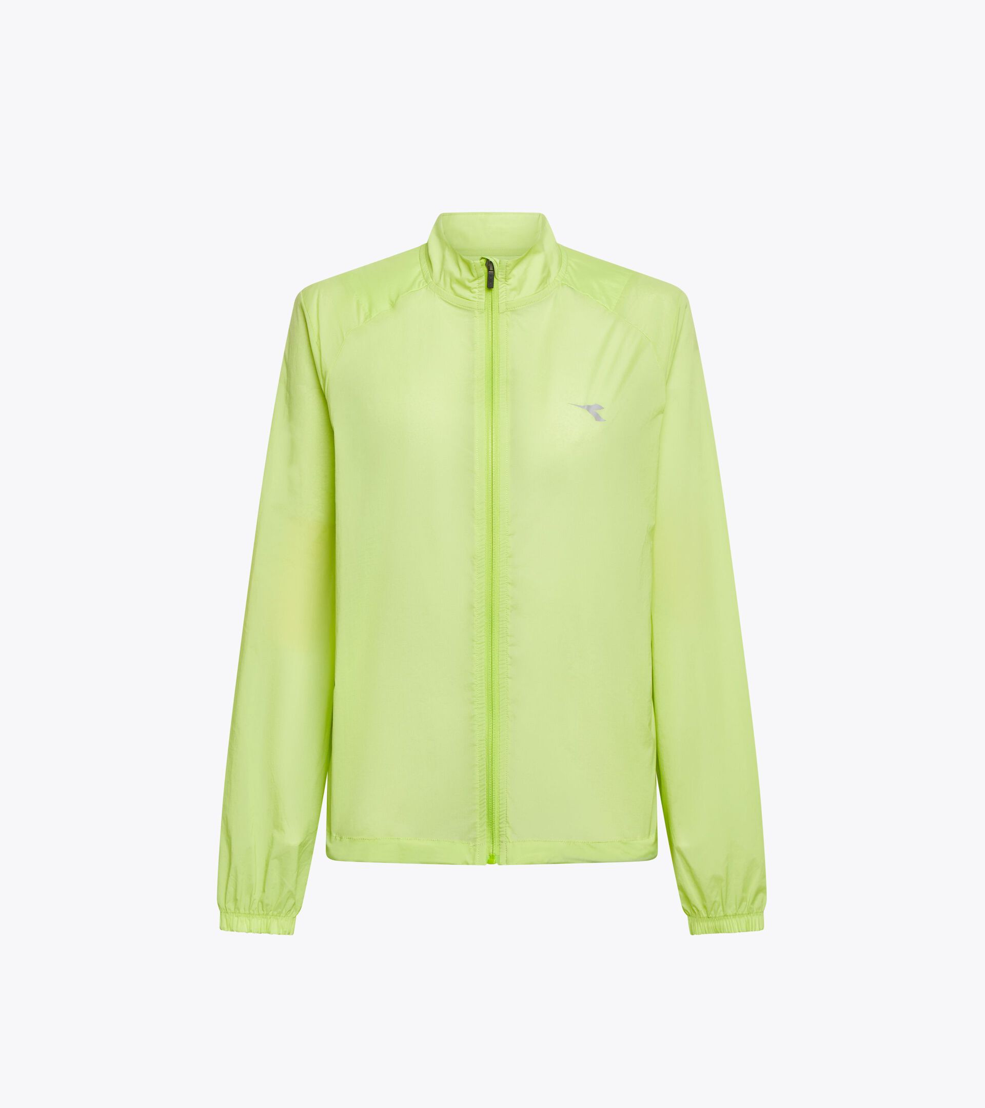 Packable windproof running jacket  - Women’s
 L. PACKABLE WIND JACKET SHADOW LIME - Diadora