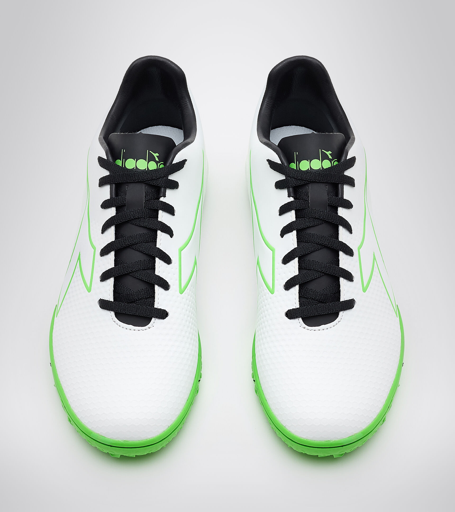 Chaussures de football pour terrains durs - Unisexe PICHICHI 4 TFR BLANC/VERT FLUO/NOIR - Diadora