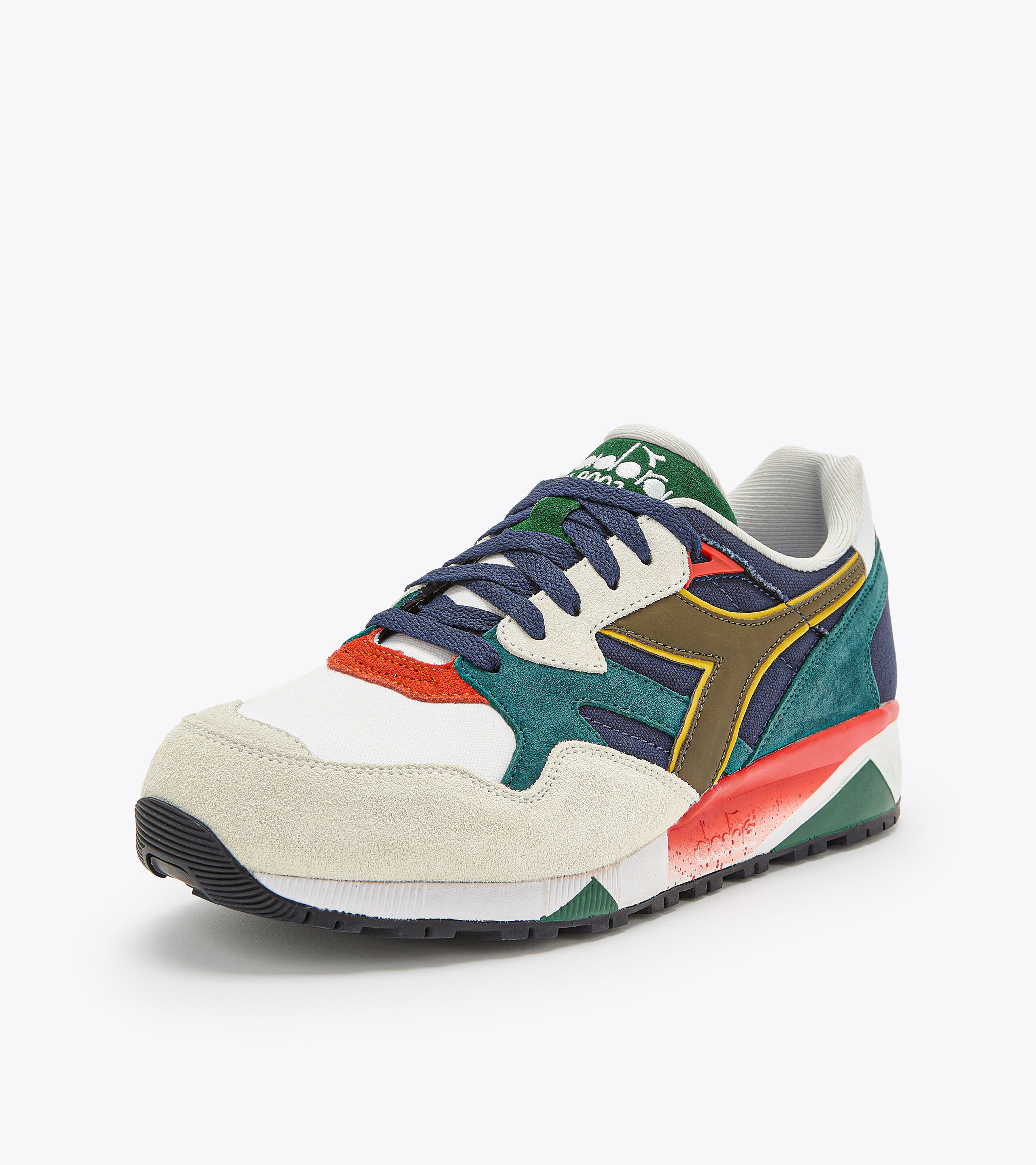 Red diadora shoes hot sale