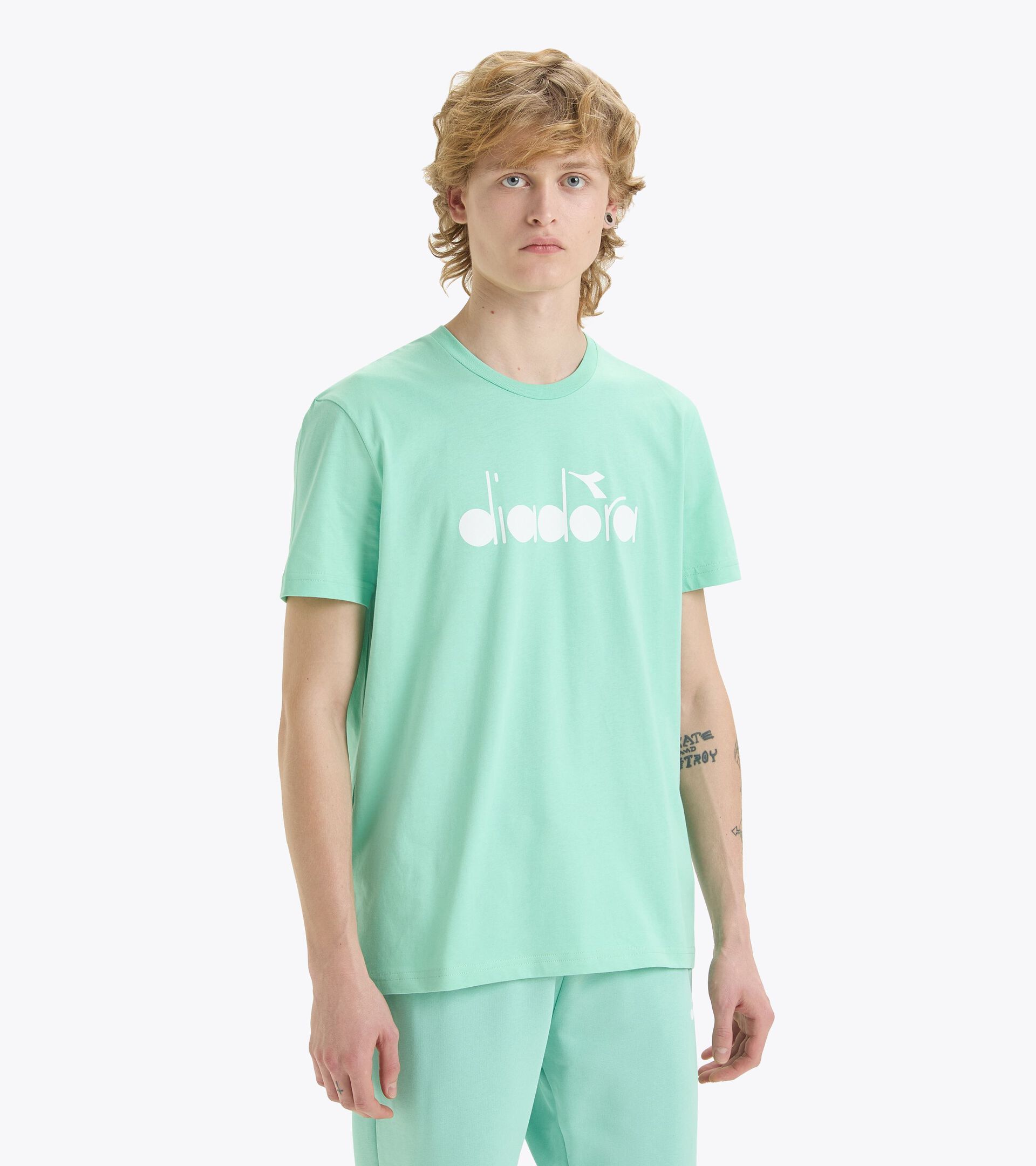 Camiseta - Made in Italy - Gender neutral  T-SHIRT SS LOGO COL - Diadora