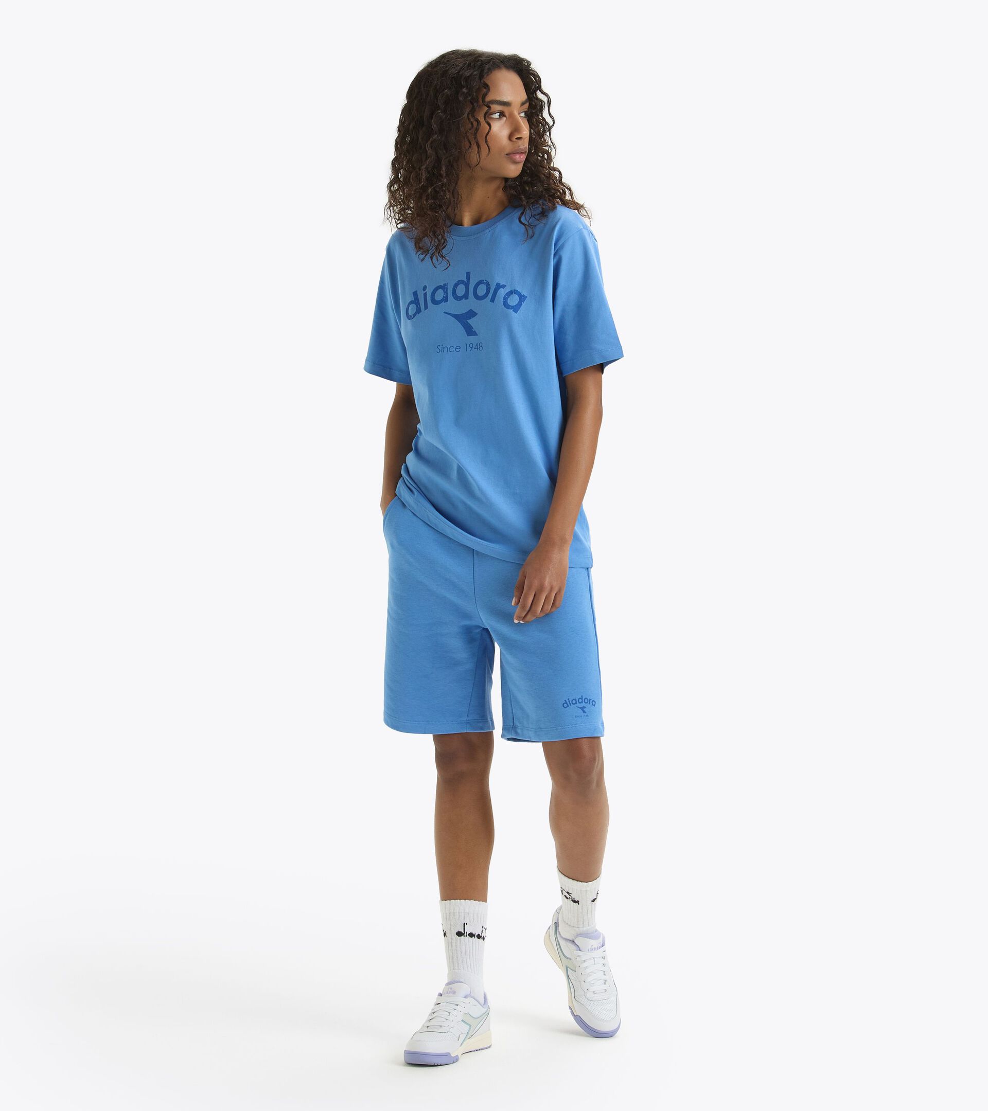 Camiseta - Gender neutral T-SHIRT SS ATHL. LOGO PACIFIC COAST - Diadora