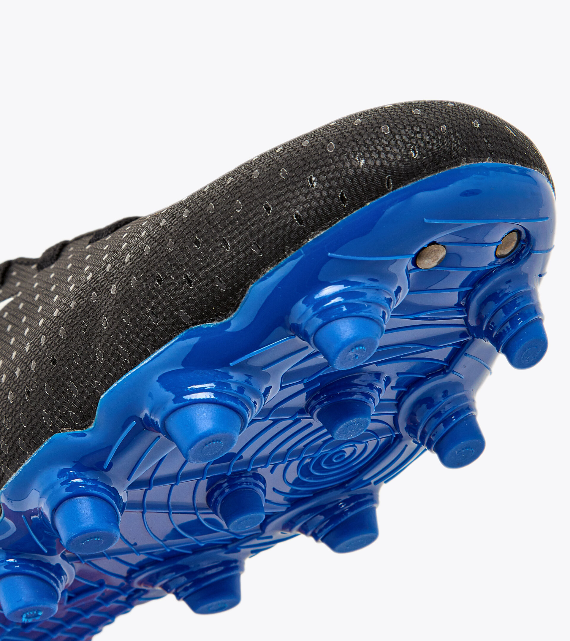 Firm ground football boots - Men’s PICHICHI 5 MG14 BLACK/WHITE/ROYAL BLUE - Diadora