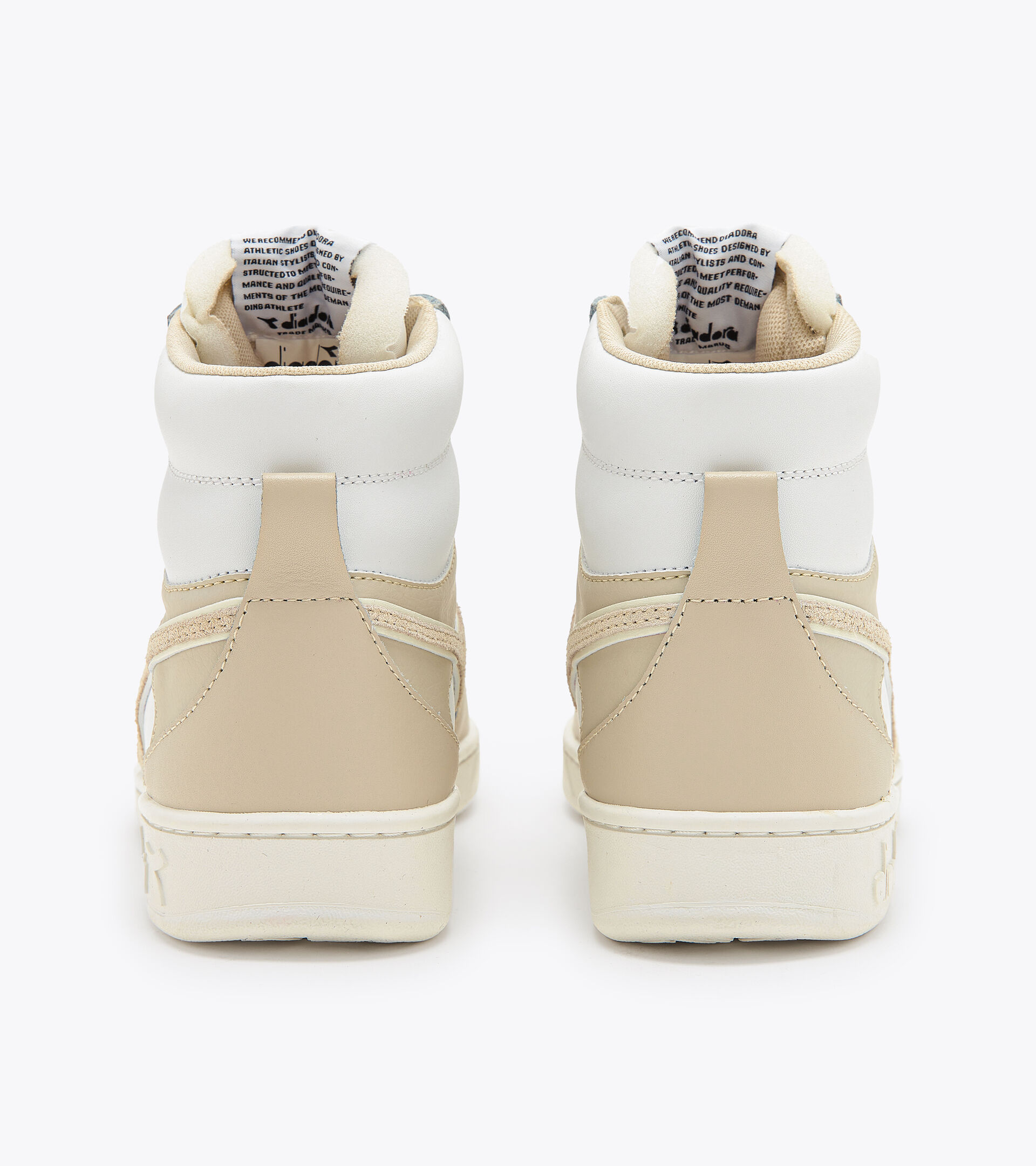 Zapatillas deportivas - Mujer MAGIC BASKET MID LEATHER WN BIANCO/BEIGE BETULLA - Diadora