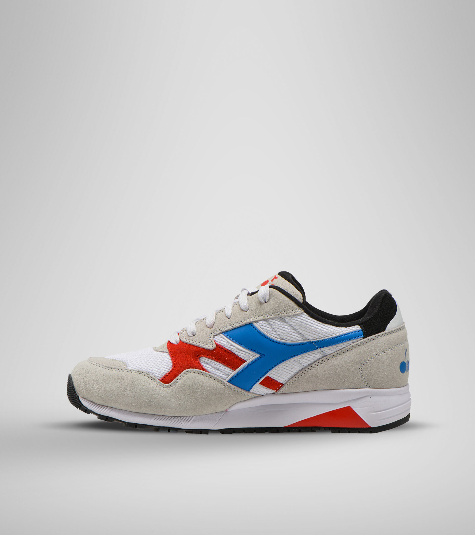 Trainer - Unisex N902 S WHT/BRILLIANT BLUE/FIERY RED - Diadora