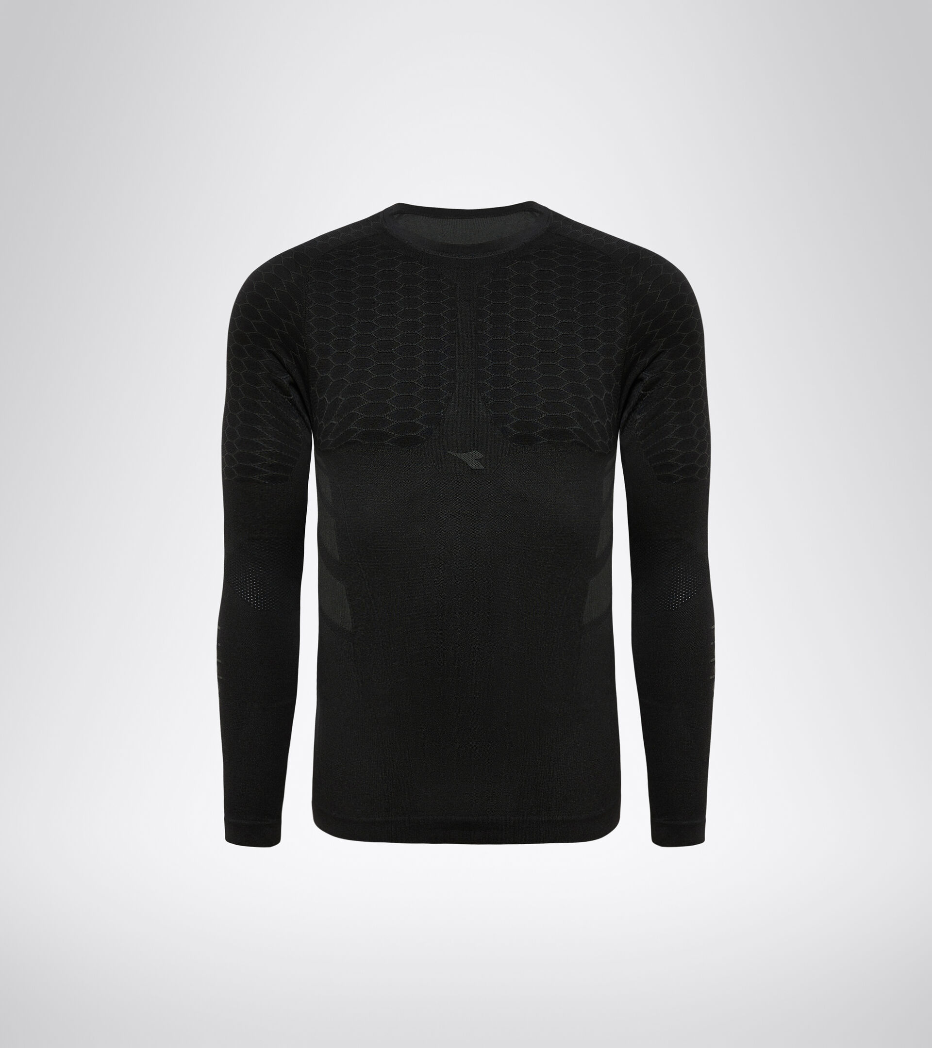 Long-sleeved training t-shirt - Men LS T-SHIRT ACT BLACK - Diadora
