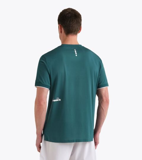 T-shirt with FIBRAZERO Technology - Competition - Men&rsquo;s
 SS T-SHIRT MATCH FIBRAZERO SPRUCE GREEN - Diadora