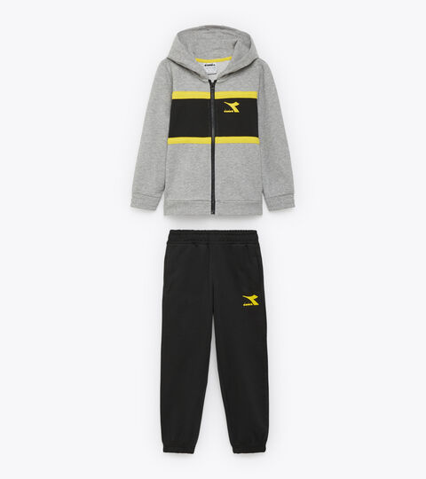 JB.TRACKSUIT HD FZ, GRIS MOYEN CLAIR MELANGE Survêtement junior - Garçon JB.TRACKSUIT HD FZ GRIS MOYEN CLAIR MELANGE - Diadora