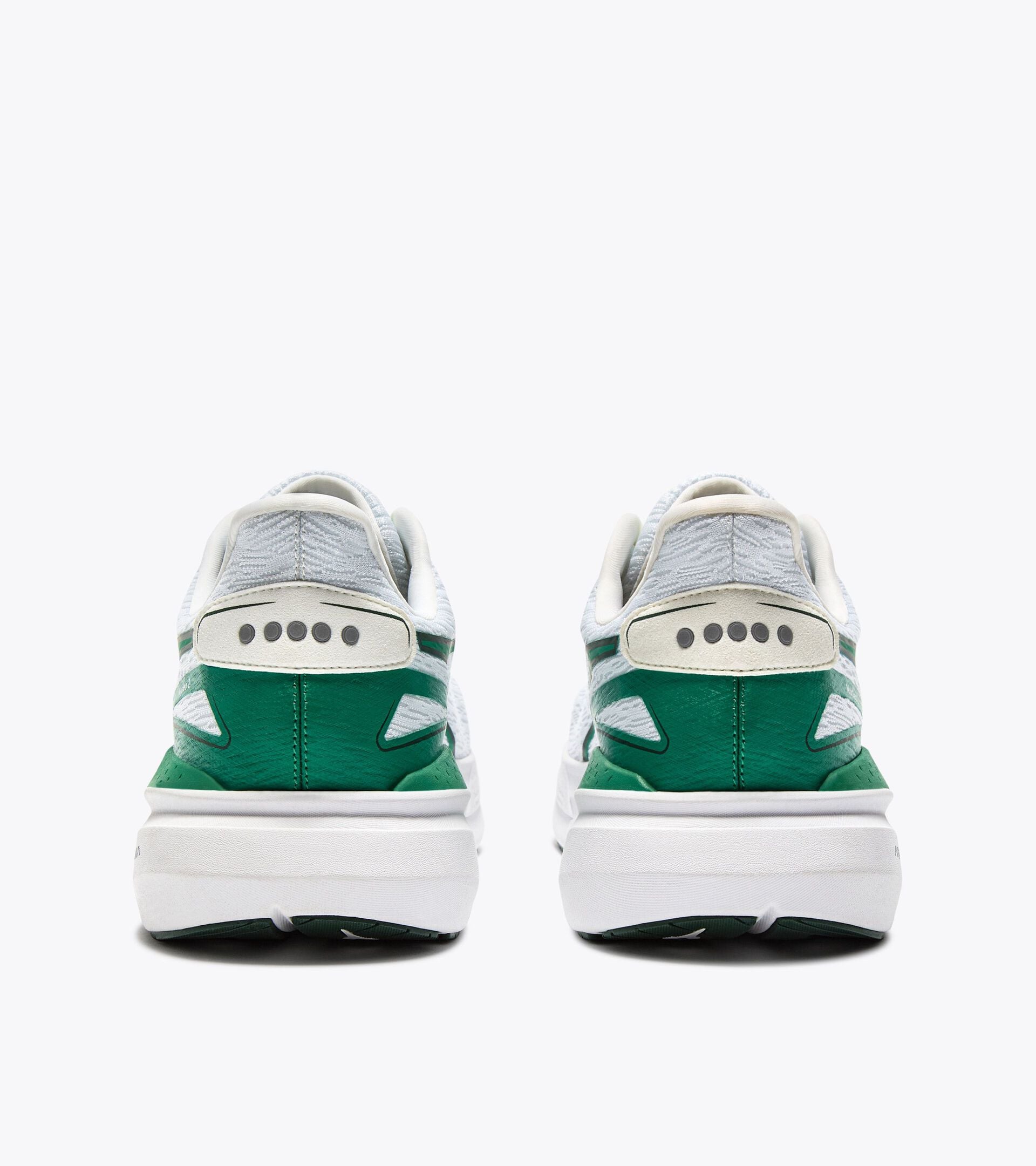 Running shoe - Comfort and stability - Men's NUCLEO 2 WHITE/BOSPHORUS - Diadora