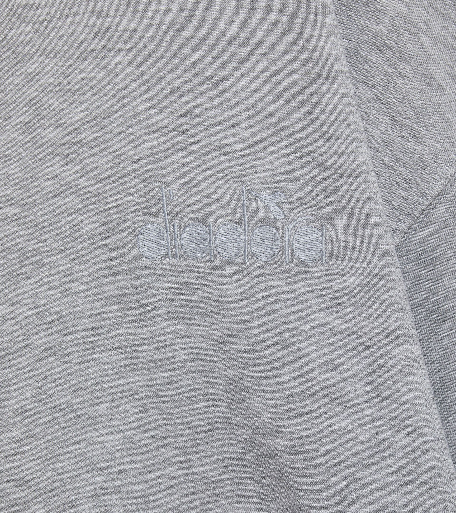 Hoodie - Gender Neutral HOODIE ATHL. LOGO HIGH RISE MELANGE - Diadora