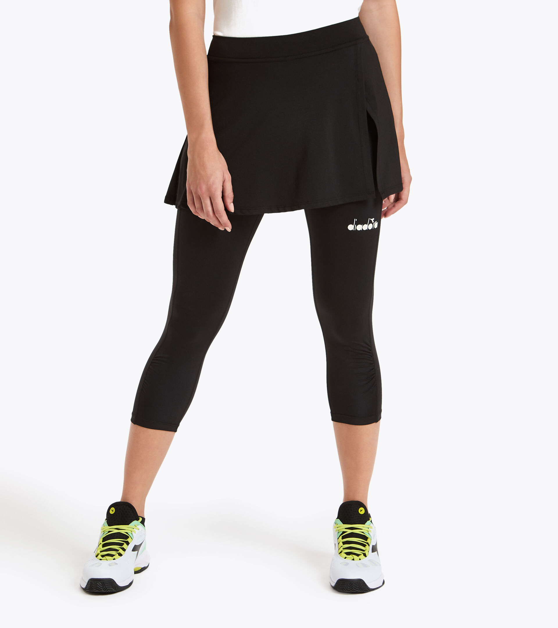 Tennis skirt - Women L. POWER SKIRT BLACK - Diadora