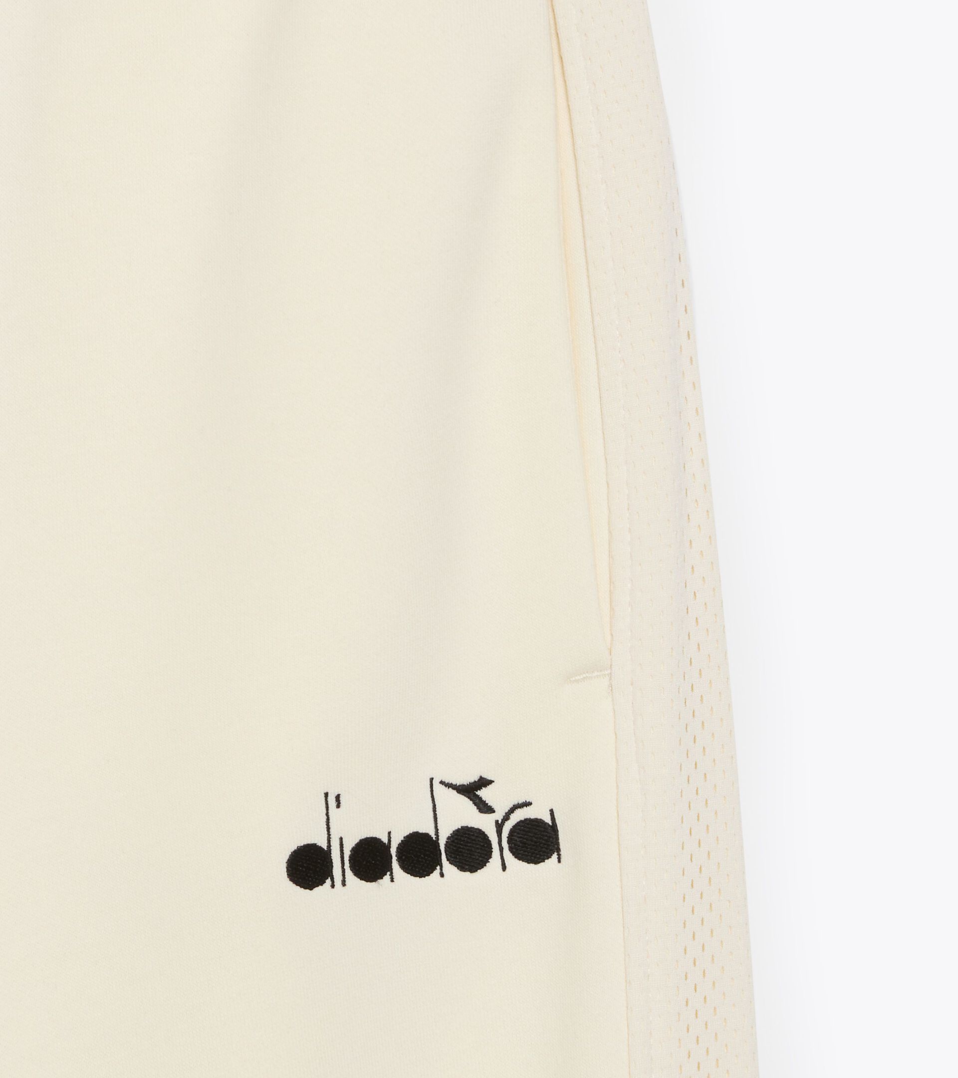 Trousers - Regular fit - Women's L. PANTS LOGO (BR) WHISPER WHITE - Diadora