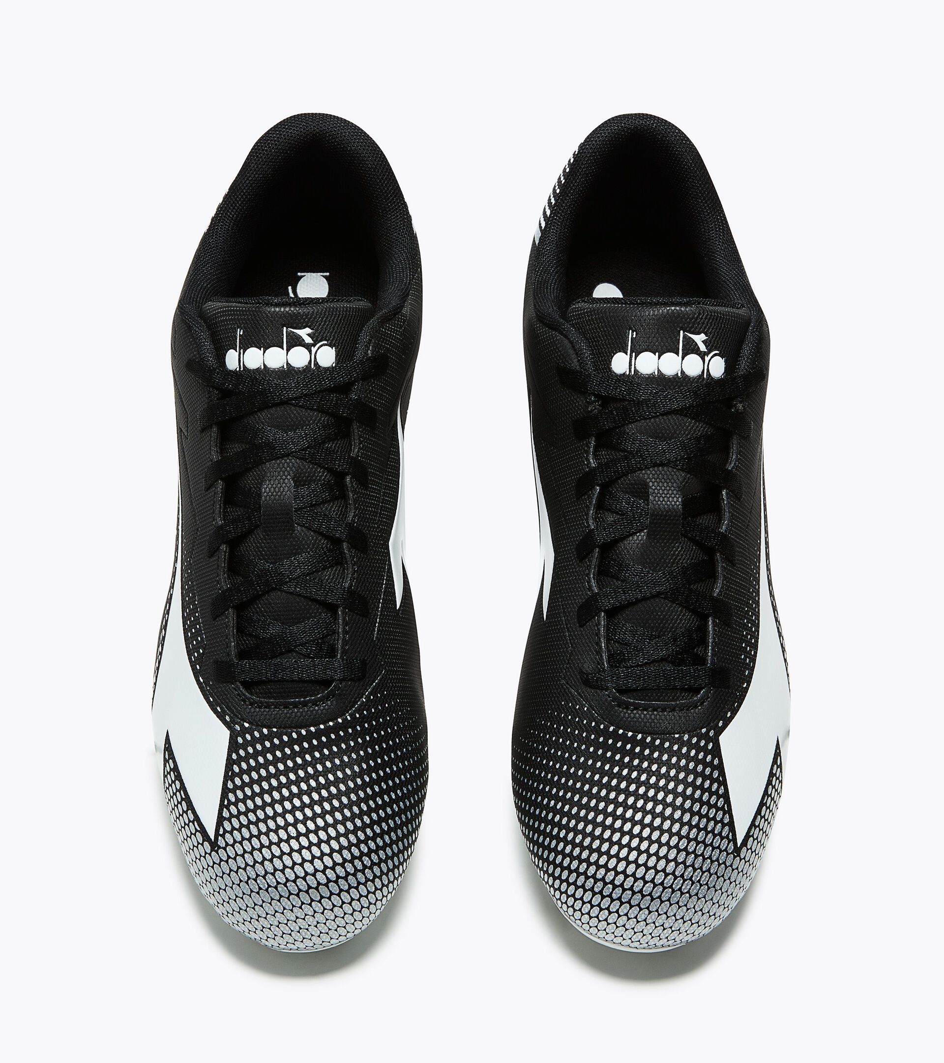 Firm ground football boots - Men&rsquo;s PICHICHI 9 FG BLACK/WHITE/SILVER DD - Diadora