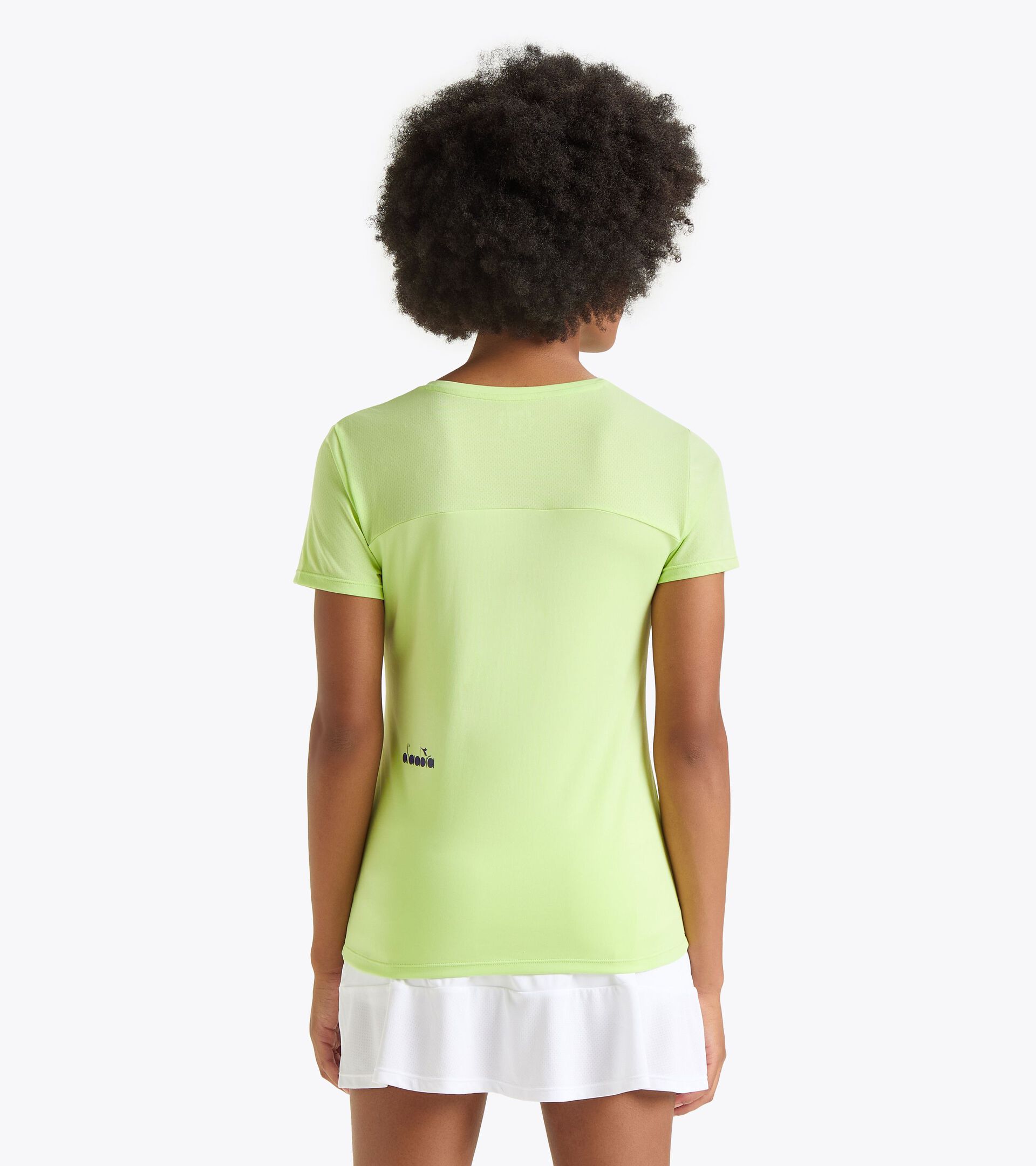 Tennis t-shirt - Women’s
 L. SS T-SHIRT TENNIS SHADOW LIME - Diadora