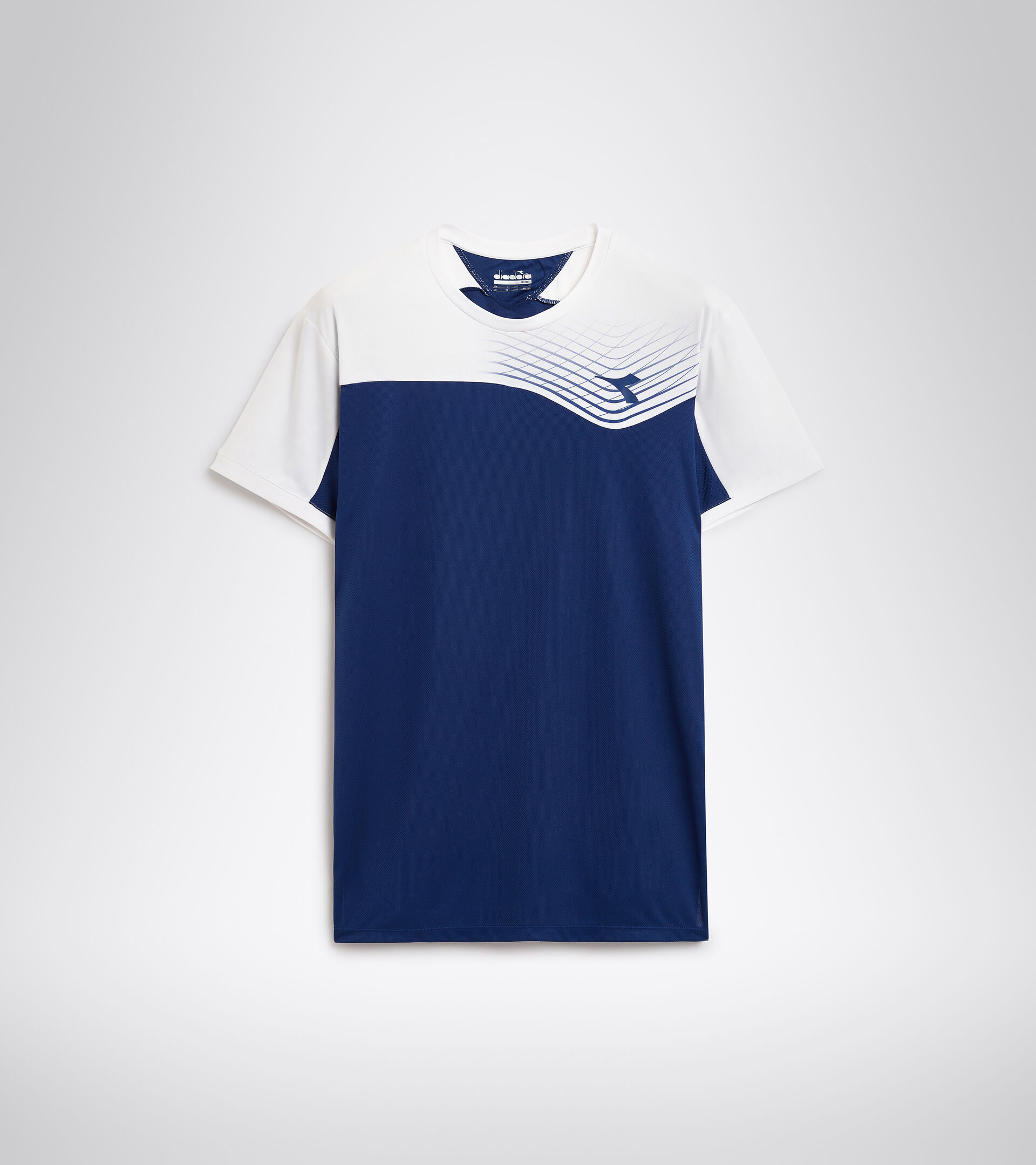 T-shirt de tennis - Homme T-SHIRT COURT BLEU DOMAINE - Diadora