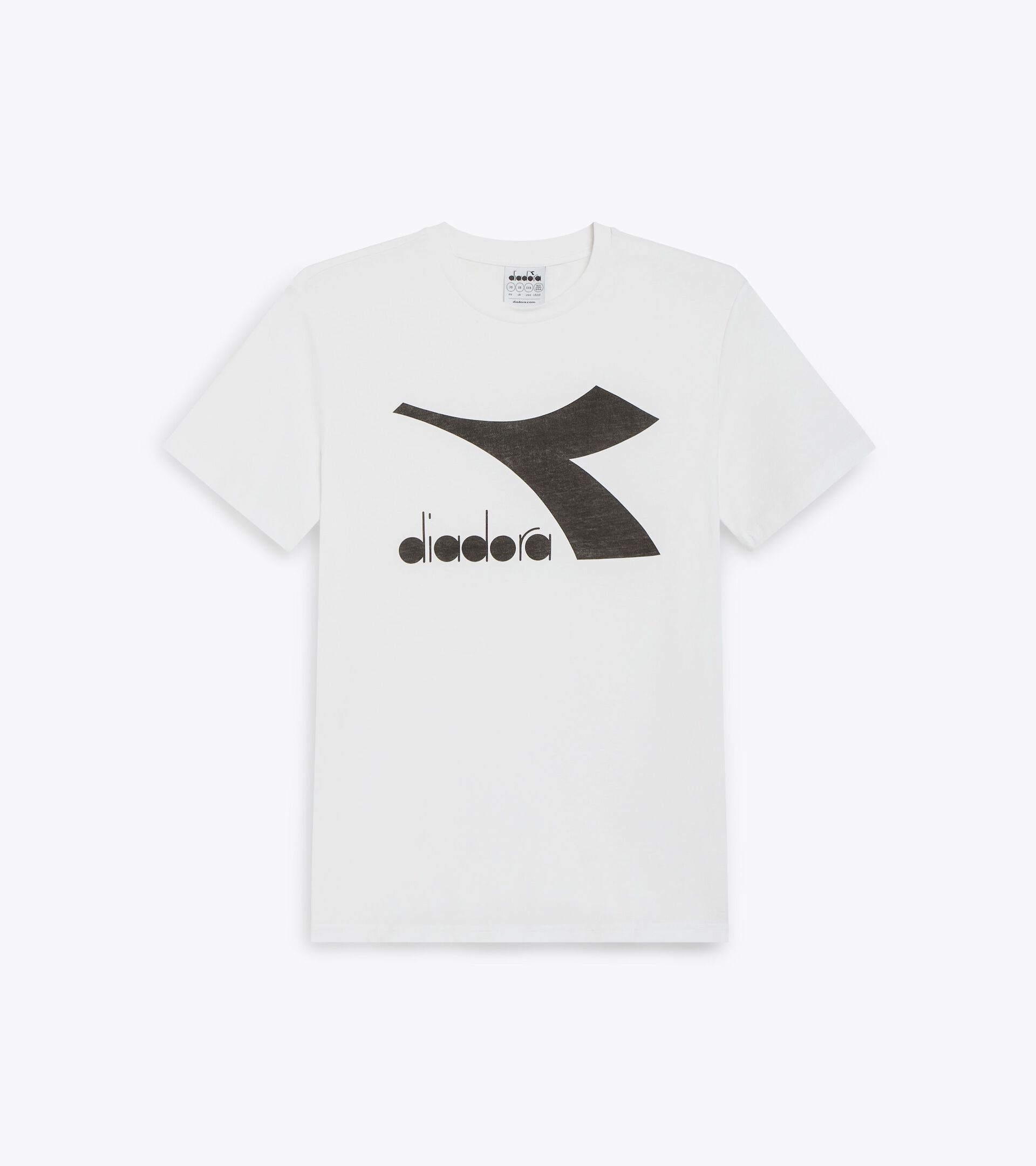 Sports t-shirt - Men T-SHIRT SS CORE OPTICAL WHITE/BLACK - Diadora
