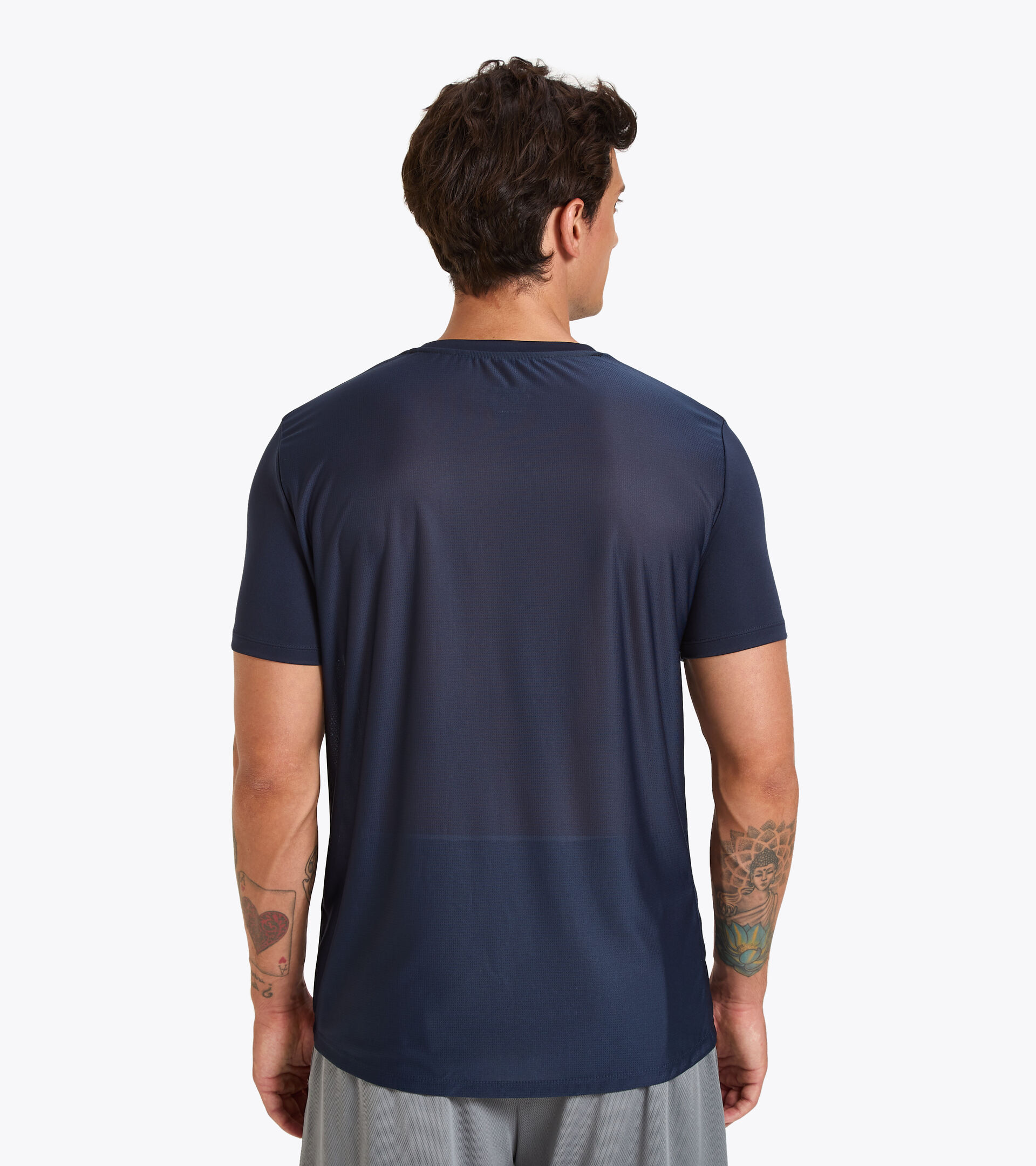 Running T-shirt - Men SS CORE TEE BLUE CORSAIR - Diadora