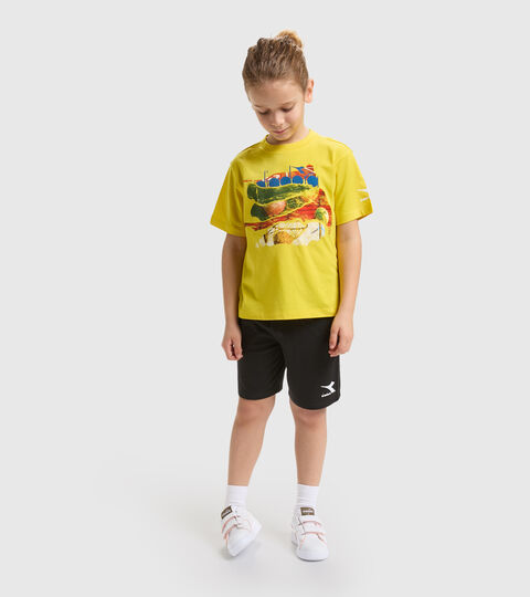 Cotton shorts/T-shirt set - Boys JB.SET SS PLAYGROUND YELLOW LENS - Diadora