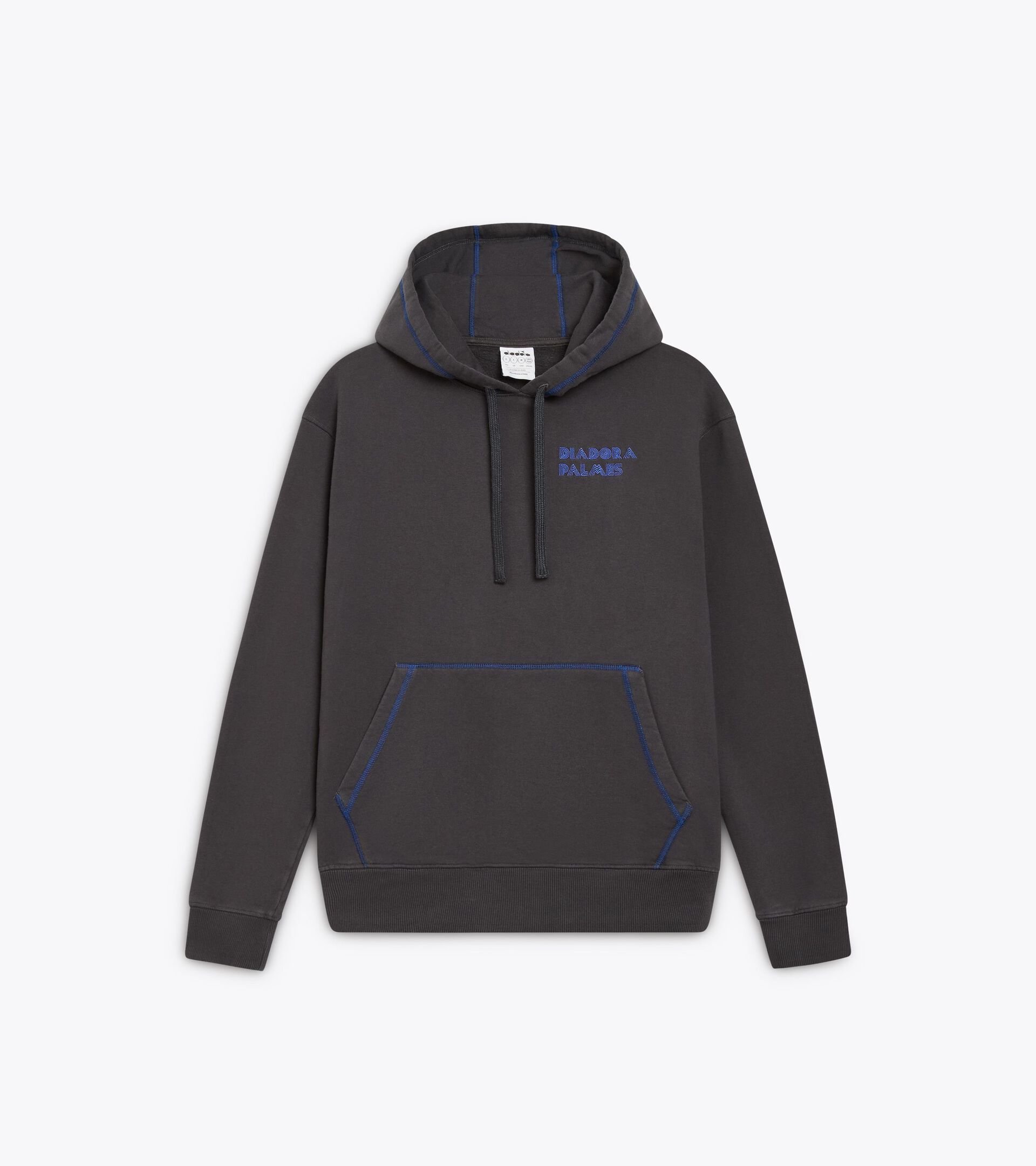 Legacy hoodie - Made in Italy - All-gender
 HOODIE LEGACY BLACK OYSTER - Diadora