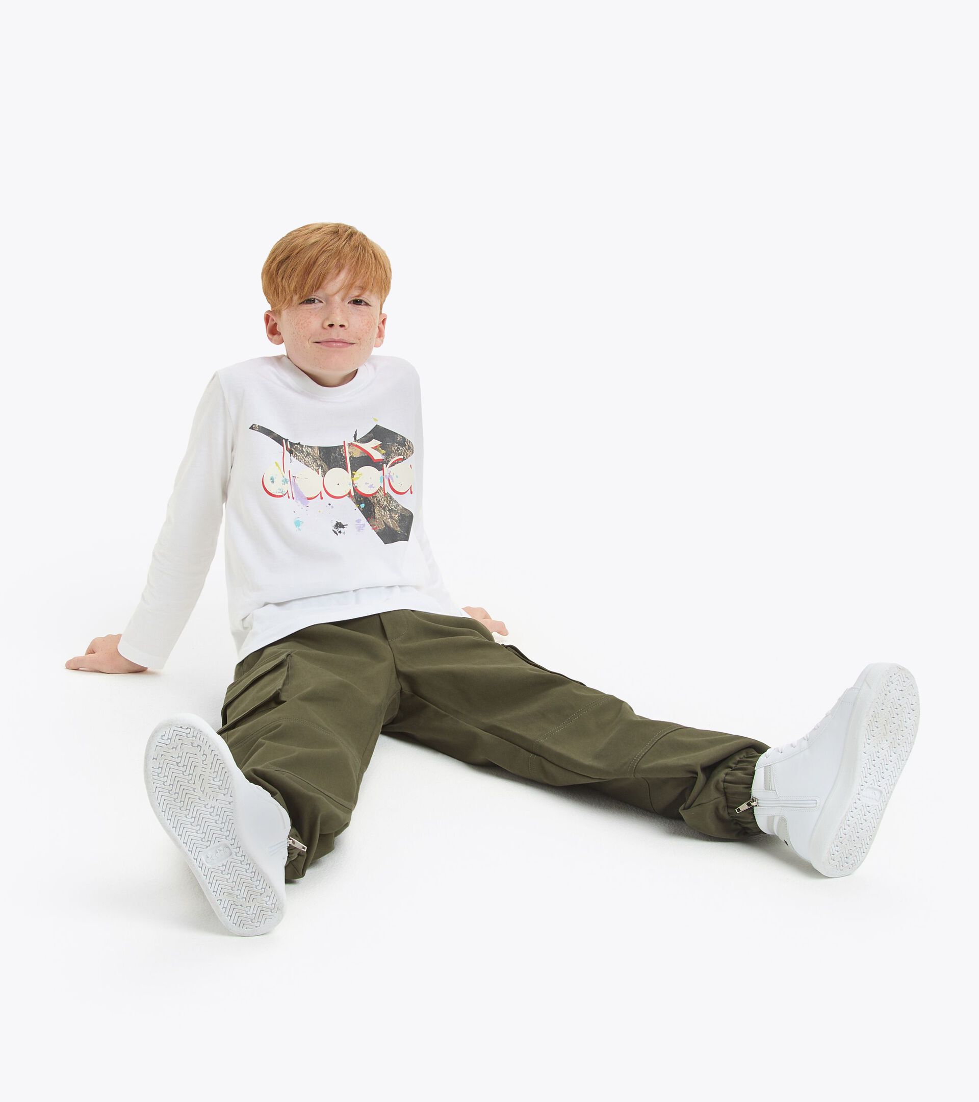 Pantalón cargo - Niño
 JB.CARGO PANT FIR VERDE CAZADOR - Diadora