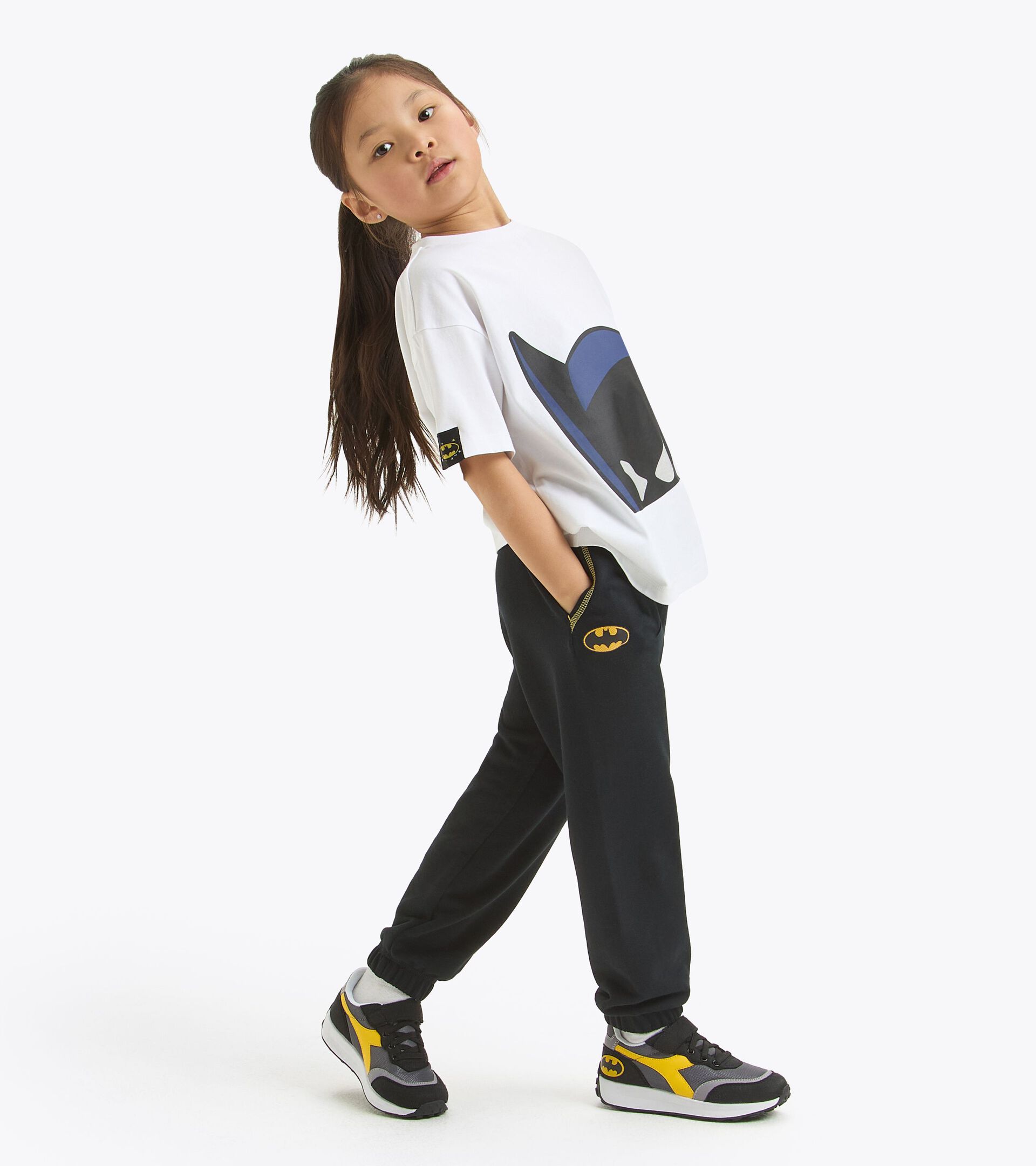 Superheroes t-shirt - Kids 
 JU.T-SHIRT SS SUPERHEROES OPTICAL WHITE - Diadora