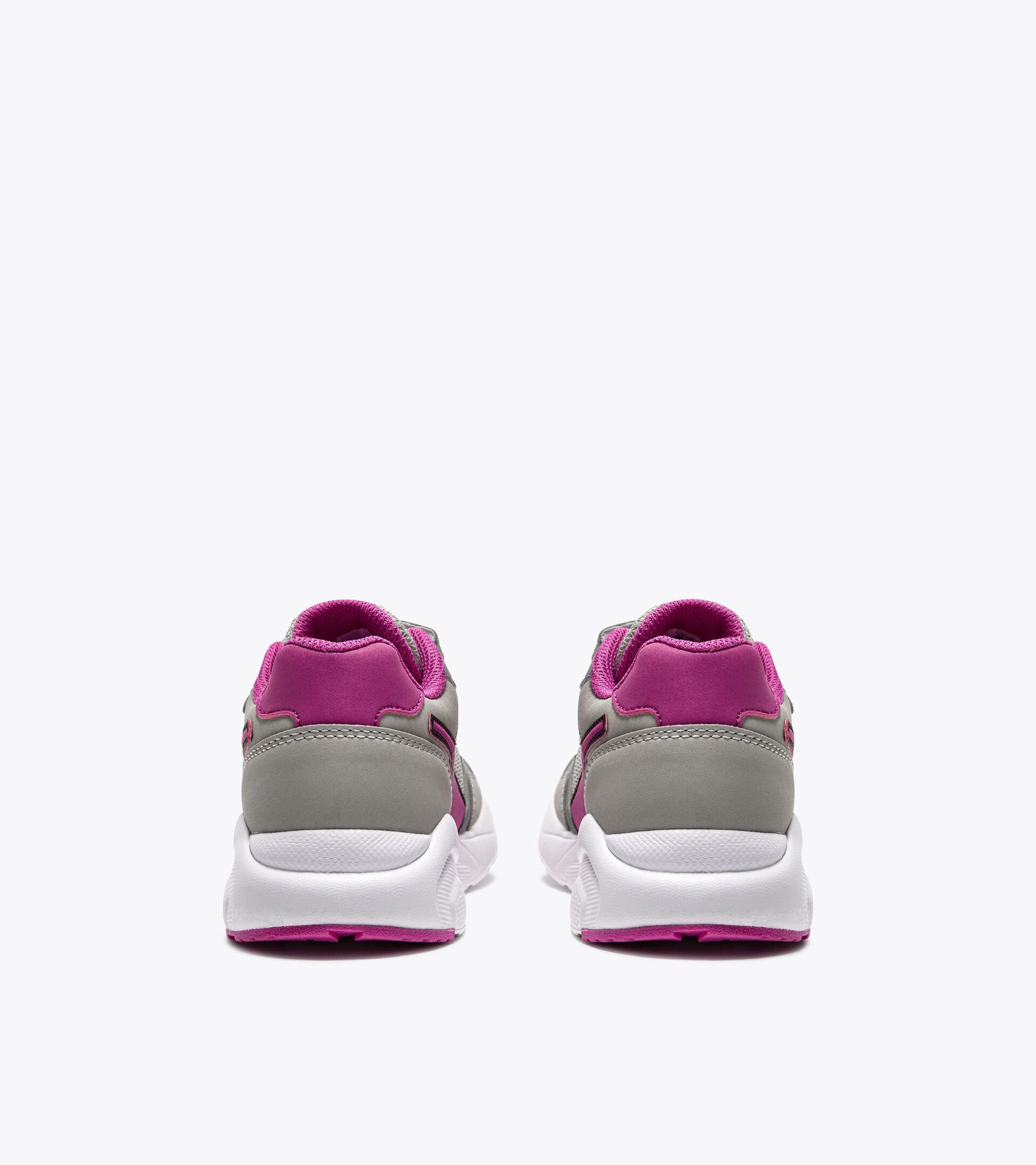 Laufschuh Junior - Für alle Geschlechter FALCON 5 JR V SILBER DD/ROSE VIOLETT - Diadora
