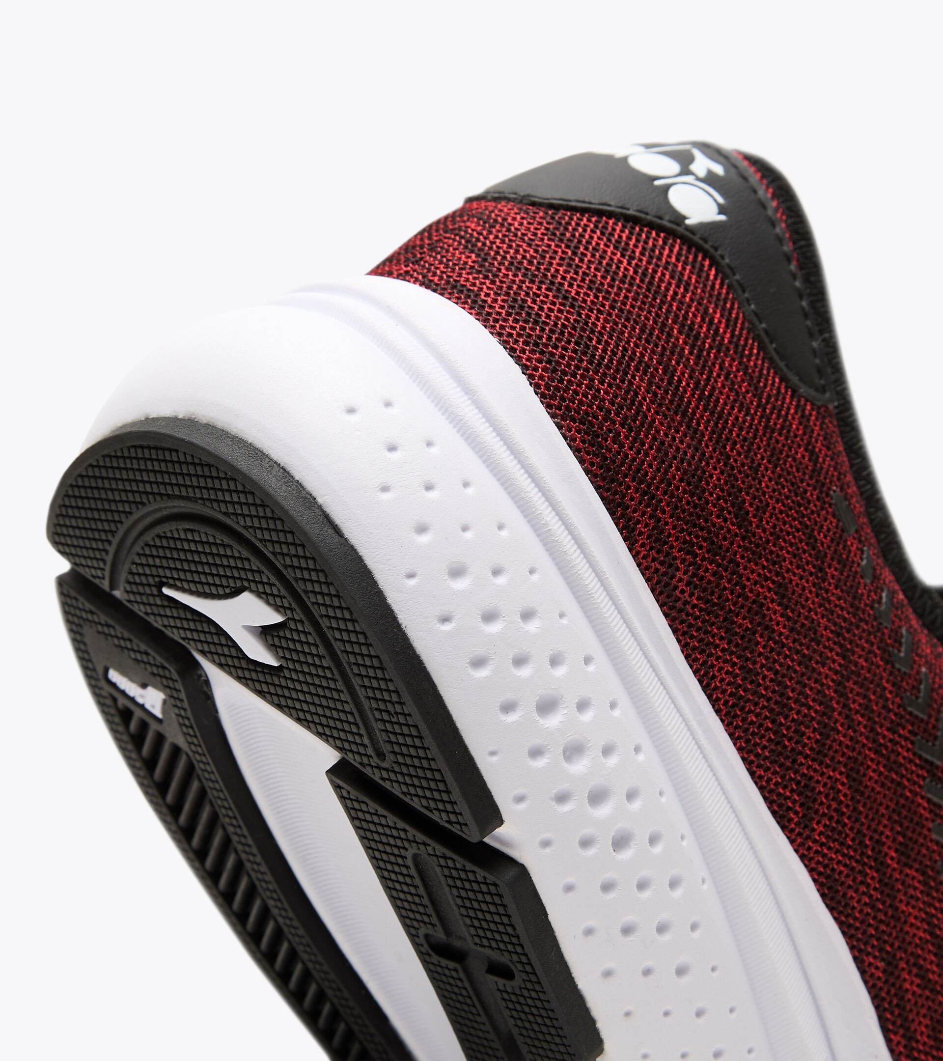 Sports shoes - Men PASSO TRUE RED /BLACK - Diadora