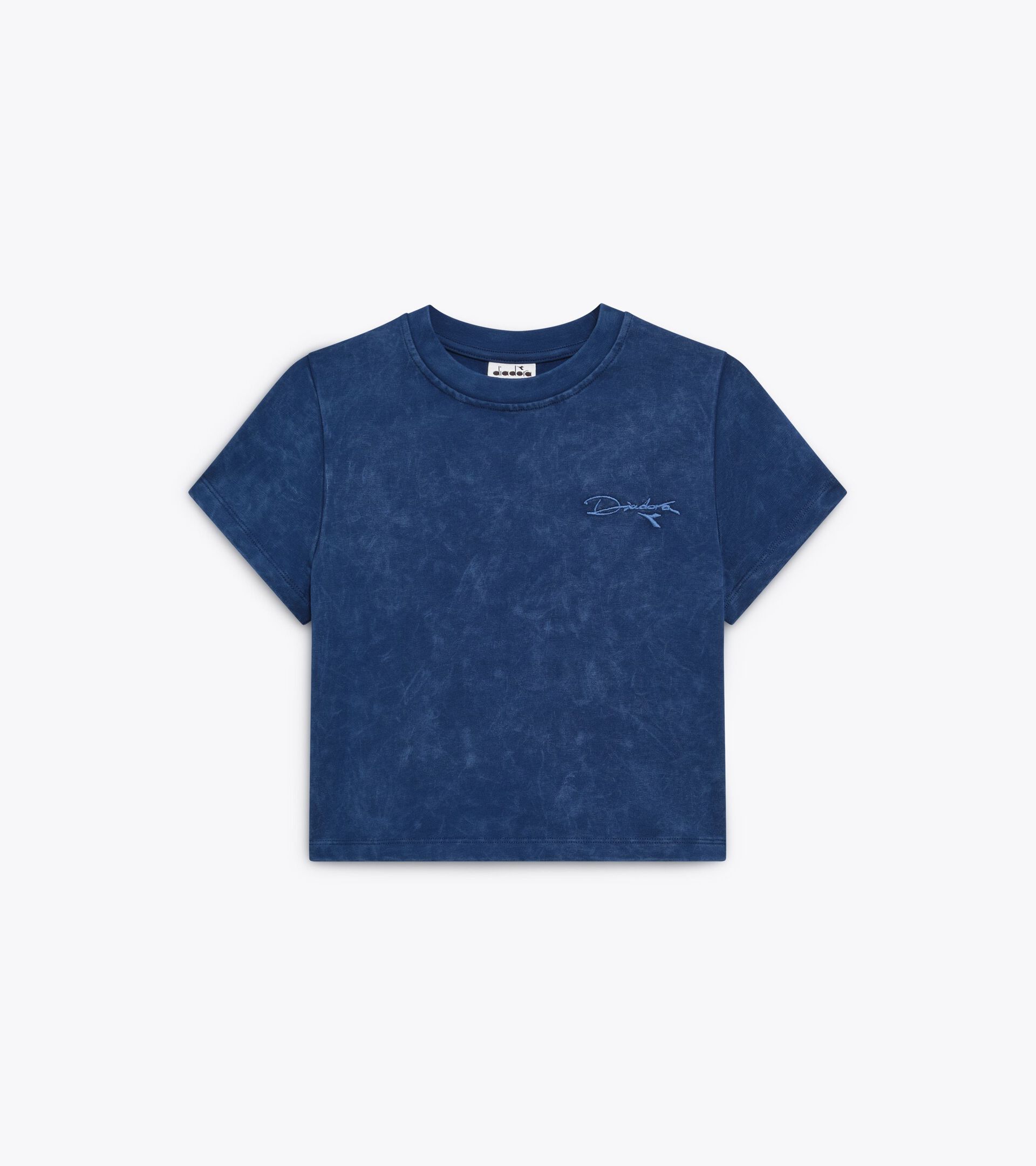 Retro-inspired Cotton T-shirt - Slim Fit - Women&rsquo;s
 L. T-SHIRT SS AVENUE LAB II NAVY PEONY - Diadora