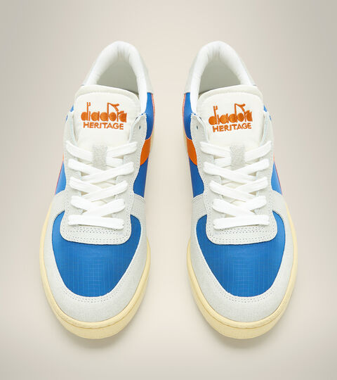 MI BASKET LOW RIPSTOP, AZZURRO SCURO/BIANCO Zapatilla Heritage - Unisex MI BASKET LOW RIPSTOP AZZURRO SCURO/BIANCO - Diadora