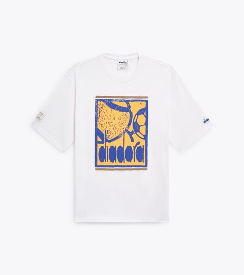 Legacy T-shirt - Made In Italy - All-gender T-SHIRT SS LEGACY I OPTICAL WHITE - Diadora