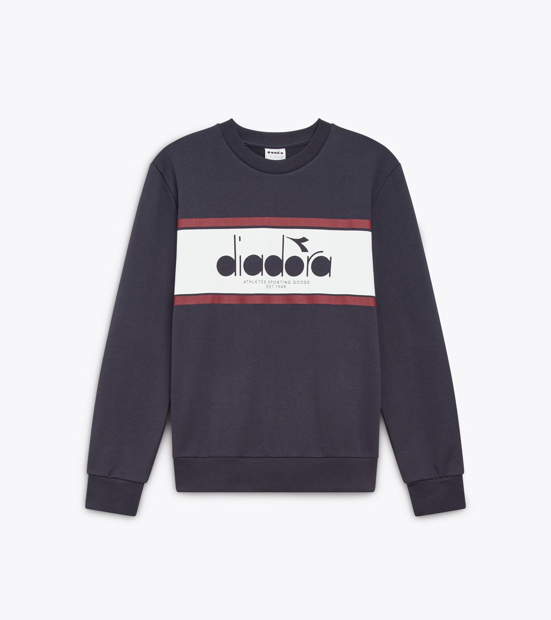 Sudadera de algod&oacute;n con cuello redondo - Para todos los g&eacute;neros SWEATSHIRT CREW LOGO PUERTO SECO - Diadora