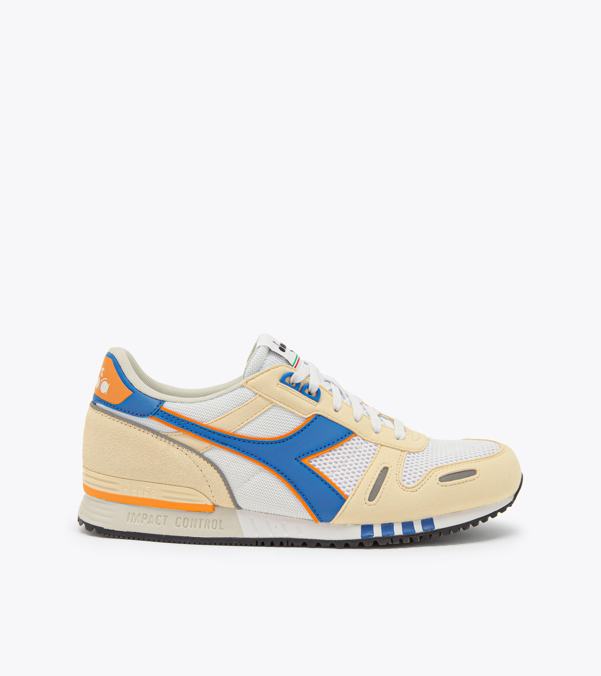 Scarpa sportiva - Uomo TITAN TECH MESH BIANCO CANDIDO/MARE TURCO - Diadora