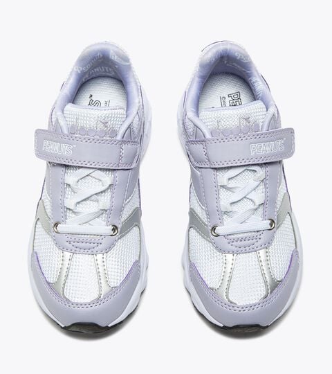 SAO-KO 280 MESH PEANUTS PS, WHITE/THISTLE/SILVER Peanuts sports sneakers - Boys - 4 to 8 years old
SAO-KO 280 MESH PEANUTS PS WHITE/THISTLE/SILVER - Diadora