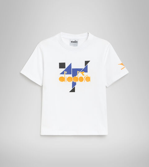 JB.T-SHIRT SS TWISTER, BLANCO VIVO Camiseta deportiva - Niño JB.T-SHIRT SS TWISTER BLANCO VIVO - Diadora