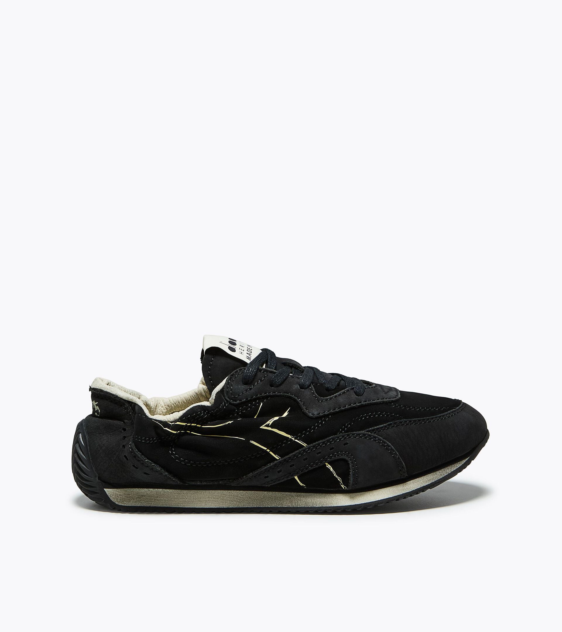 Balletcore Sneaker - Made In Italy - All-gender EQUIPE REVENGE ETOILE ITALIA BLACK - Diadora