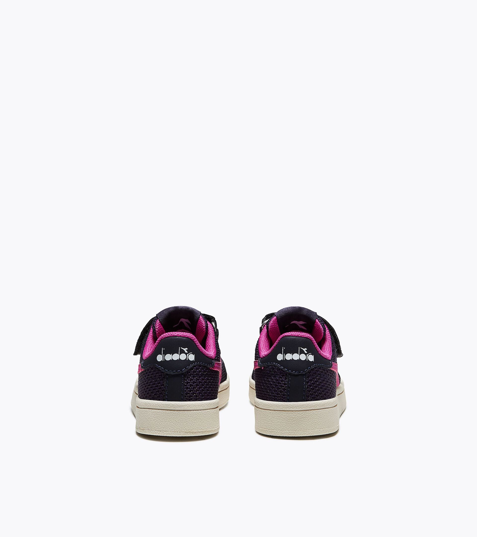 Zapatilla - Ni&ntilde;os y ni&ntilde;as - 1-4&nbsp;a&ntilde;os BONNY MESH TD HIERRO NUEVE/ROJO FRAMBUESA - Diadora