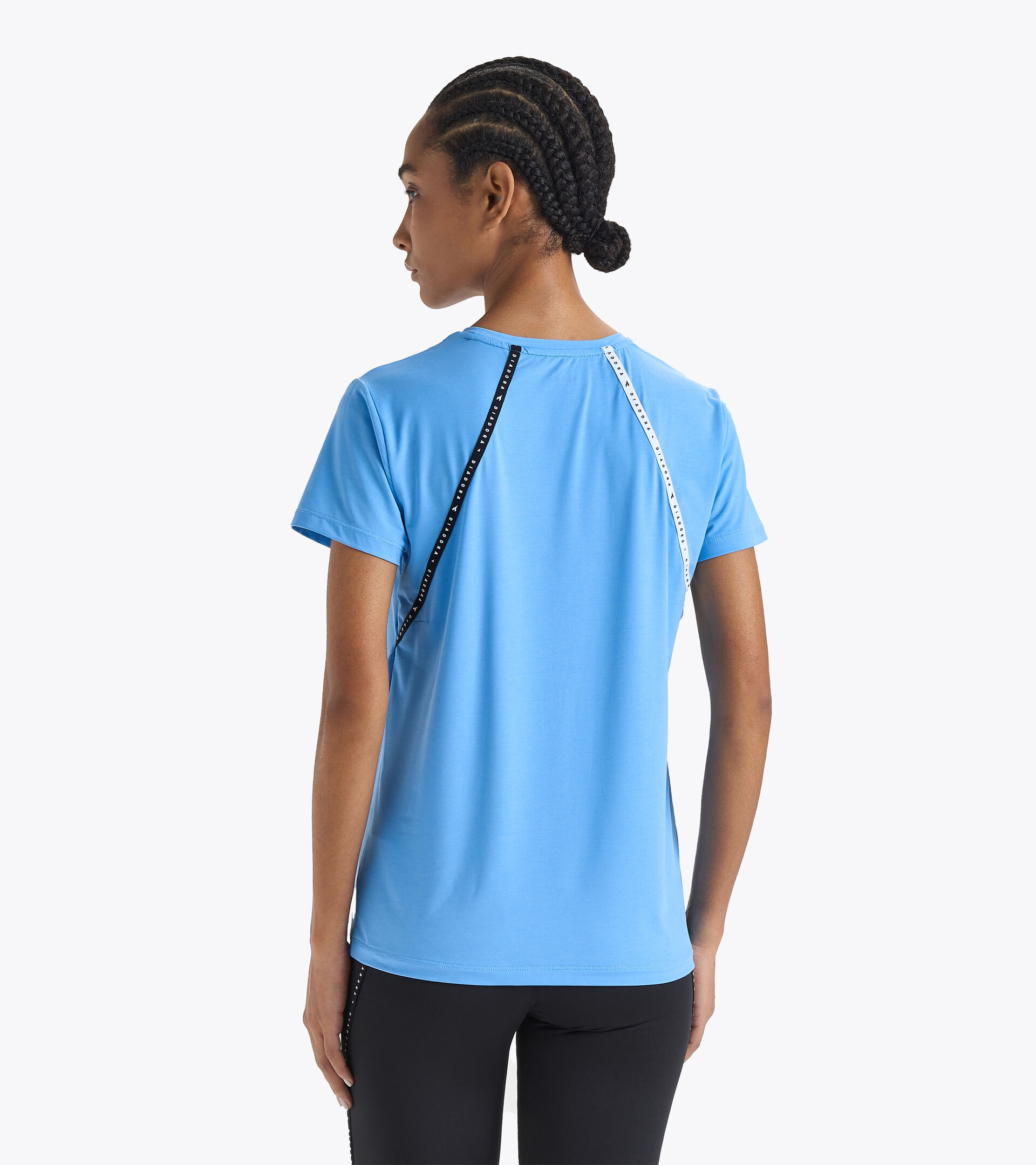 Lauf-T-Shirt - Damen L. SS T-SHIRT BE ONE BONNIE BLAU - Diadora