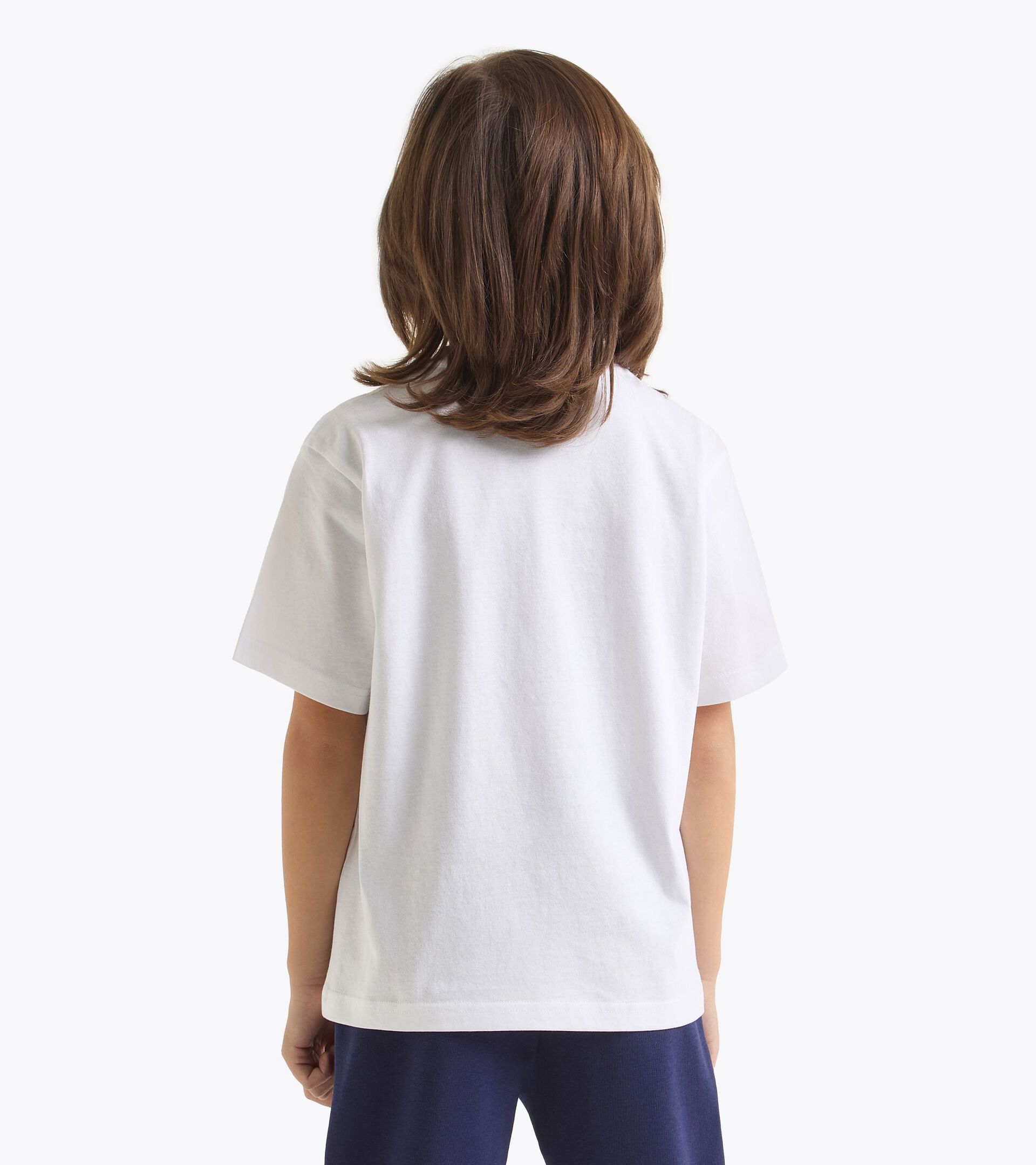 Cotton t-shirt - Boy JB. T-SHIRT SS GRAFFITI SL OPTICAL WHITE - Diadora