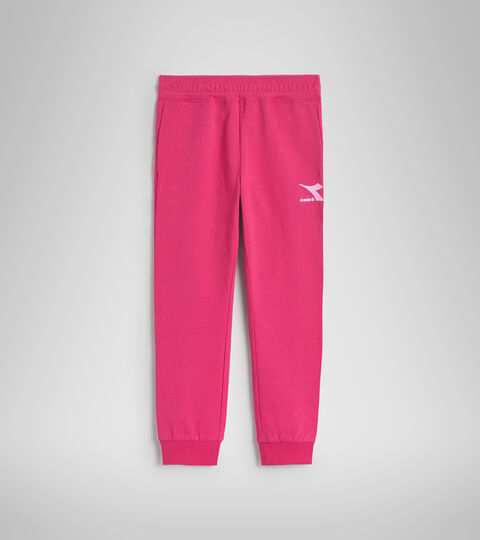 JU.CUFF PANTS RAINBOW, SHOCKING PINK Cotton sports trousers - Unisex JU.CUFF PANTS RAINBOW SHOCKING PINK - Diadora