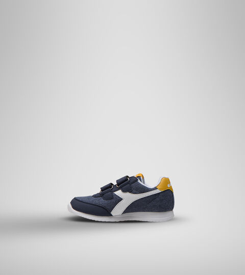 JOG LIGHT PS, BLACK IRIS/GOLDEN APRICOT Sports shoes - Kids 4-8 years JOG LIGHT PS BLACK IRIS/GOLDEN APRICOT - Diadora