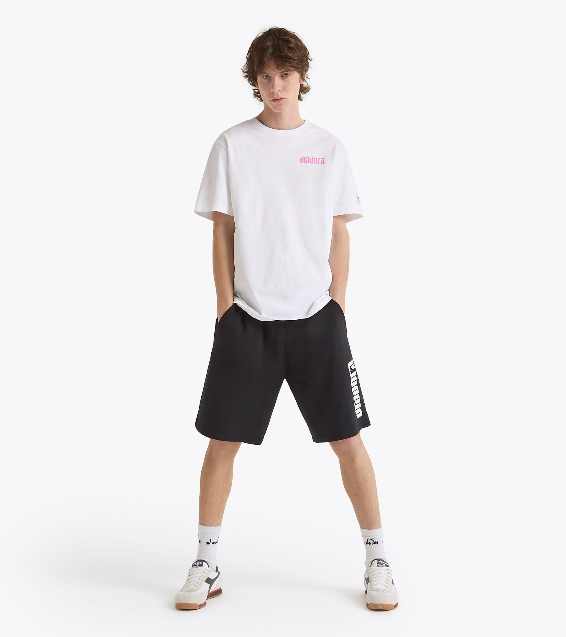 Camiseta de algodón - Para todos los géneros
T-SHIRT SS ATHL. LOGO SL BLANCO VIVO - Diadora