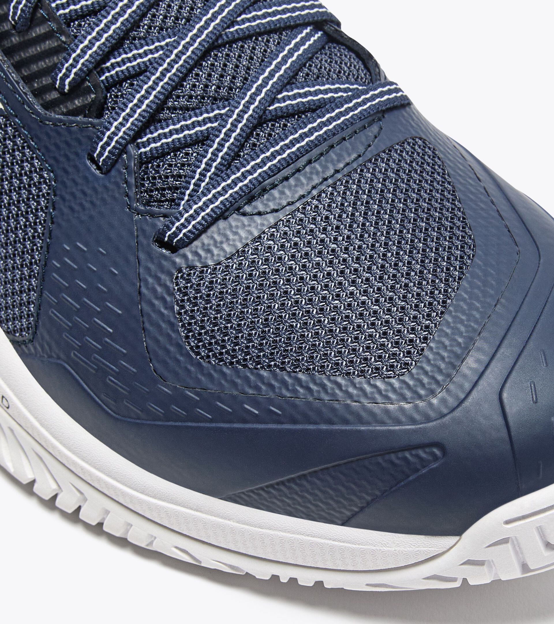 Tennisschuh f&uuml;r Sandpl&auml;tze - Schutz und Cushioning - Herren BLUSHIELD TORNEO 3 CLAY BLAU KORSAR/BIANCO - Diadora