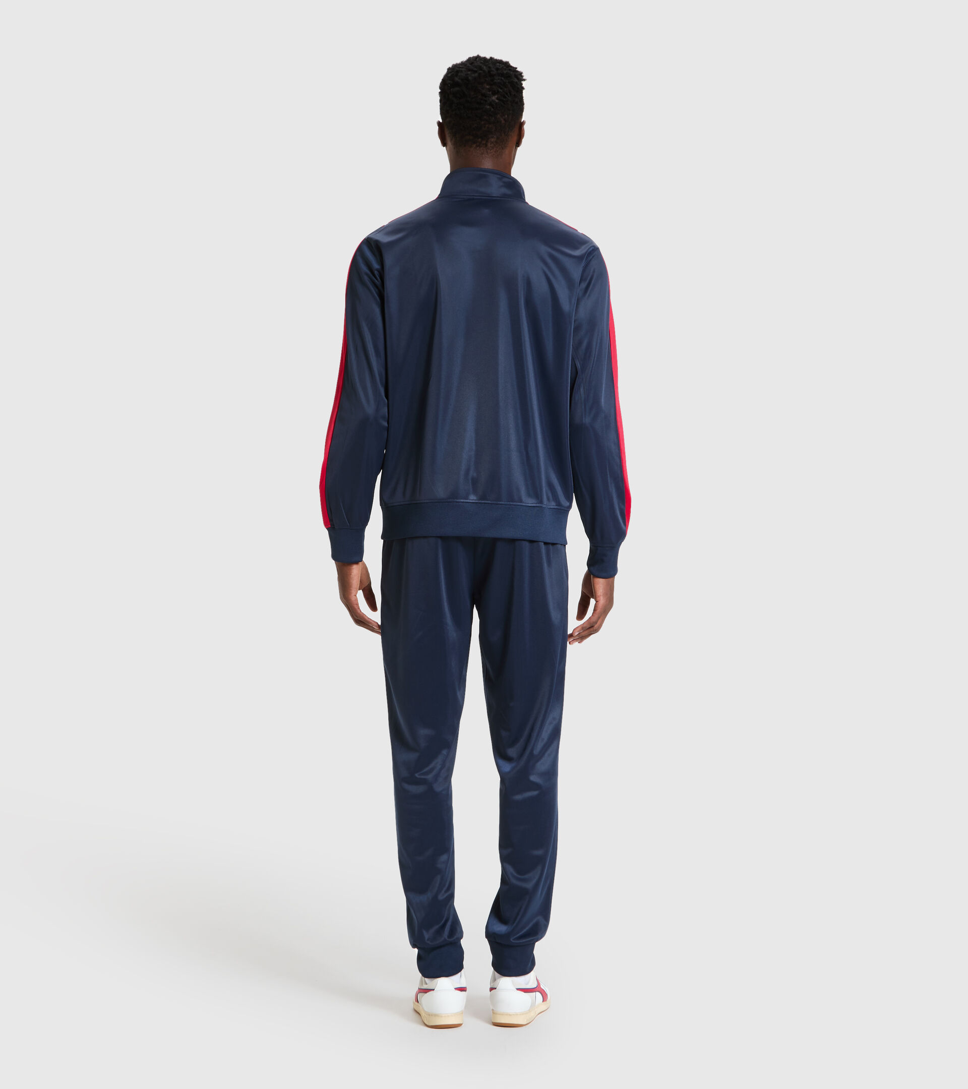 Trainingsanzug - Herren TRACKSUIT FZ CHROMIA SCHWARZ SCHWERTLILIE - Diadora