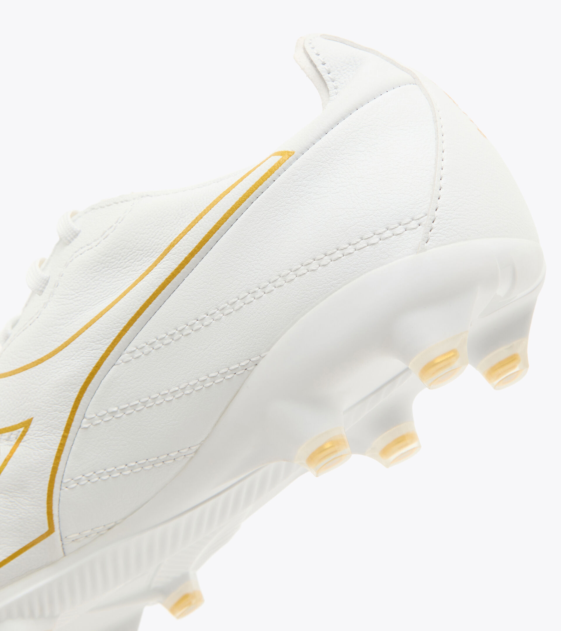 Scarpa da calcio per terreni compatti BRASIL ELITE LT LP12 BIANCO/ORO - Diadora