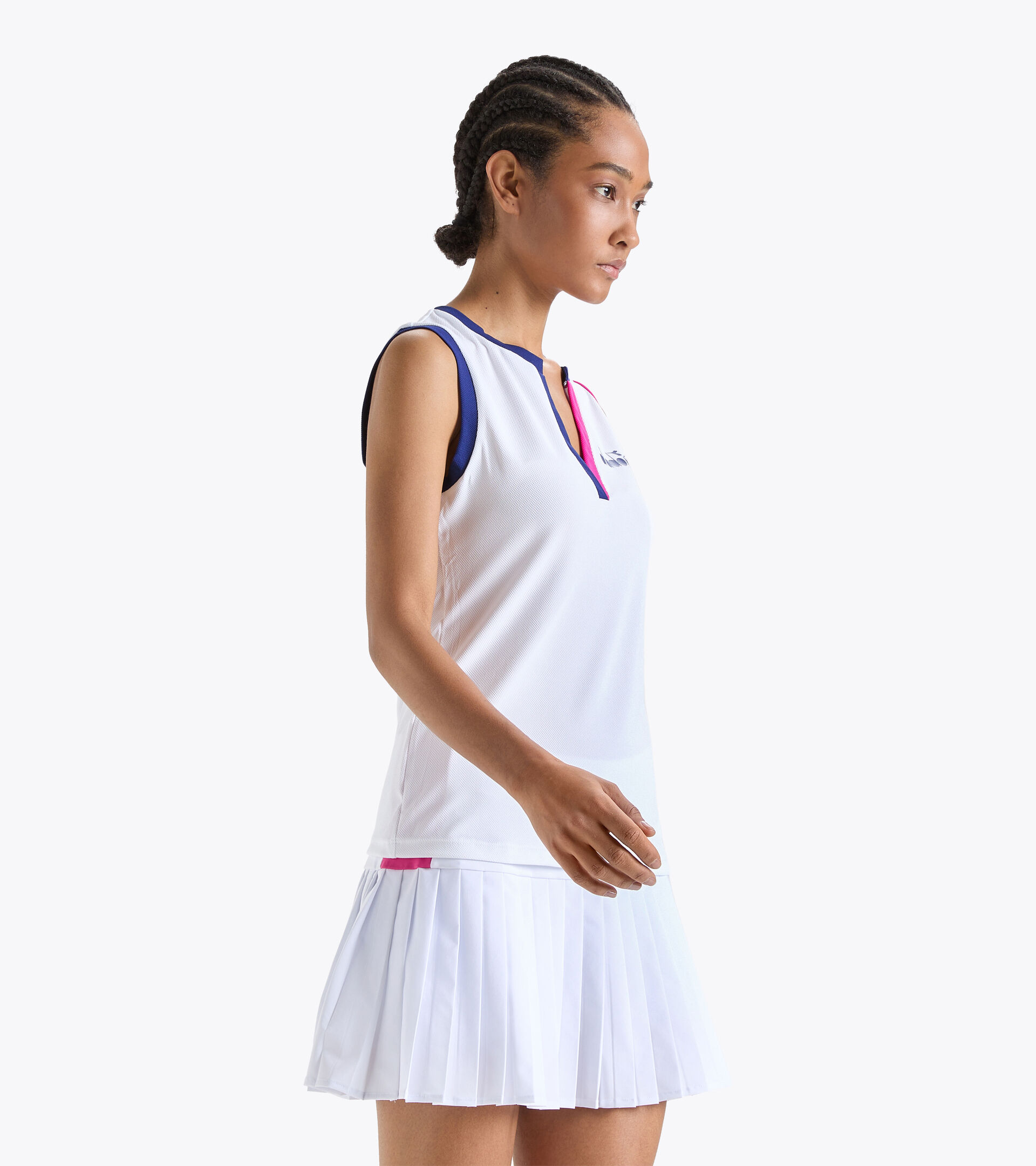 Tennis-Tank-Top - Damen L. TANK ICON STRAHLEND WEISSE - Diadora