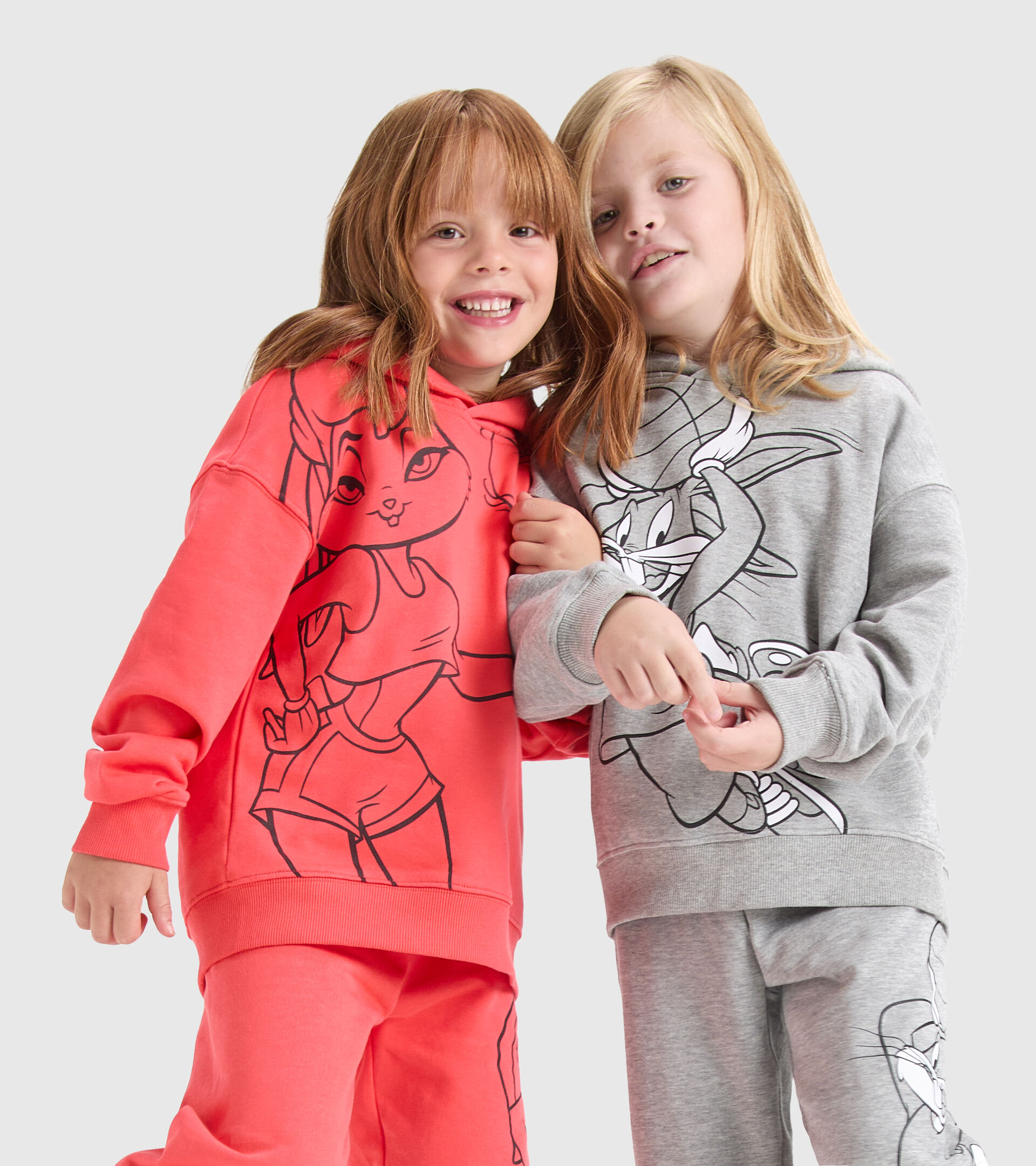Hoodie - Kinder JU.HOODIE WB WARM KORALLE - Diadora