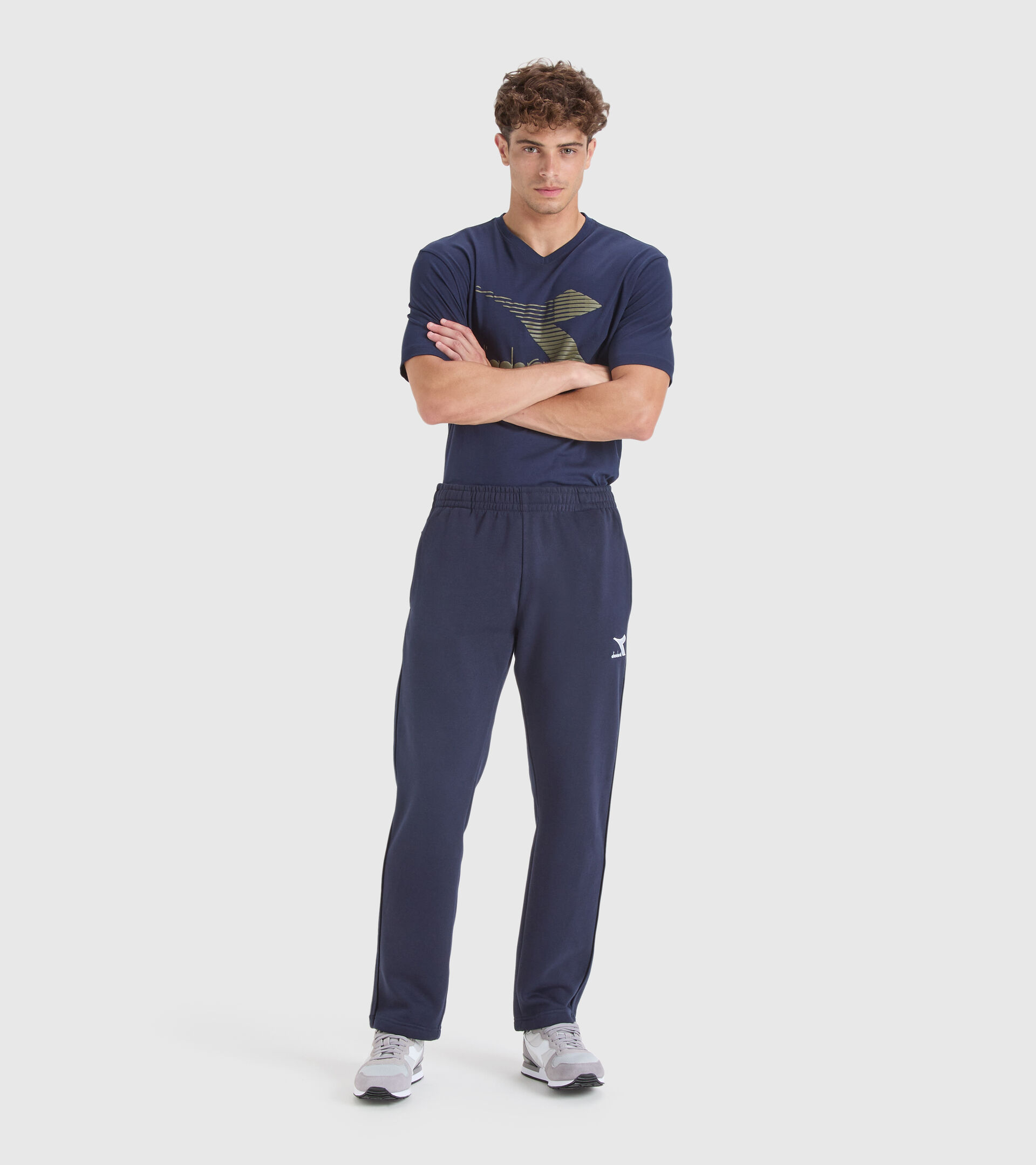 Sporthose - Herren PANTS CORE MARINEBLAU - Diadora