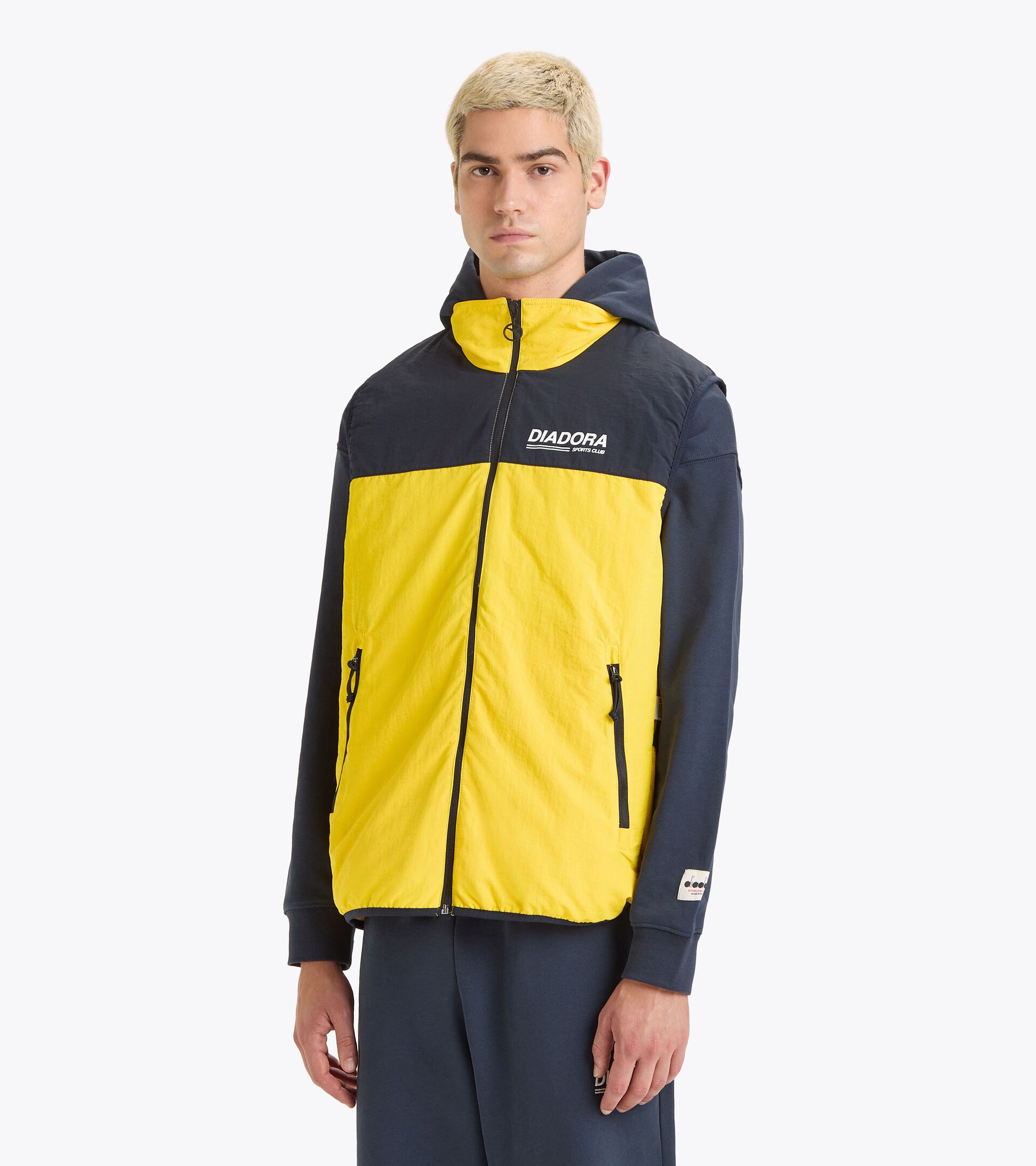 Legacy windproof vest - Made in Italy - All-Gender VEST INSULATED LEGACY HIGH VISIBILITY - Diadora