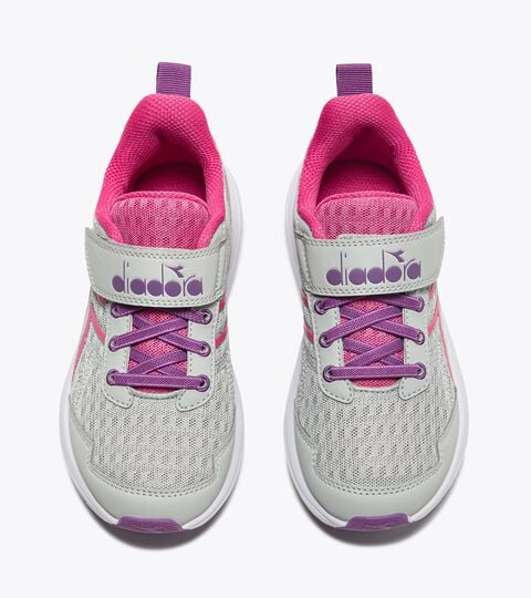 SNIPE 2 JR, SILVER DD/PINK SHOCKING Running shoe - Double lacing system - Junior
SNIPE 2 JR SILVER DD/PINK SHOCKING - Diadora