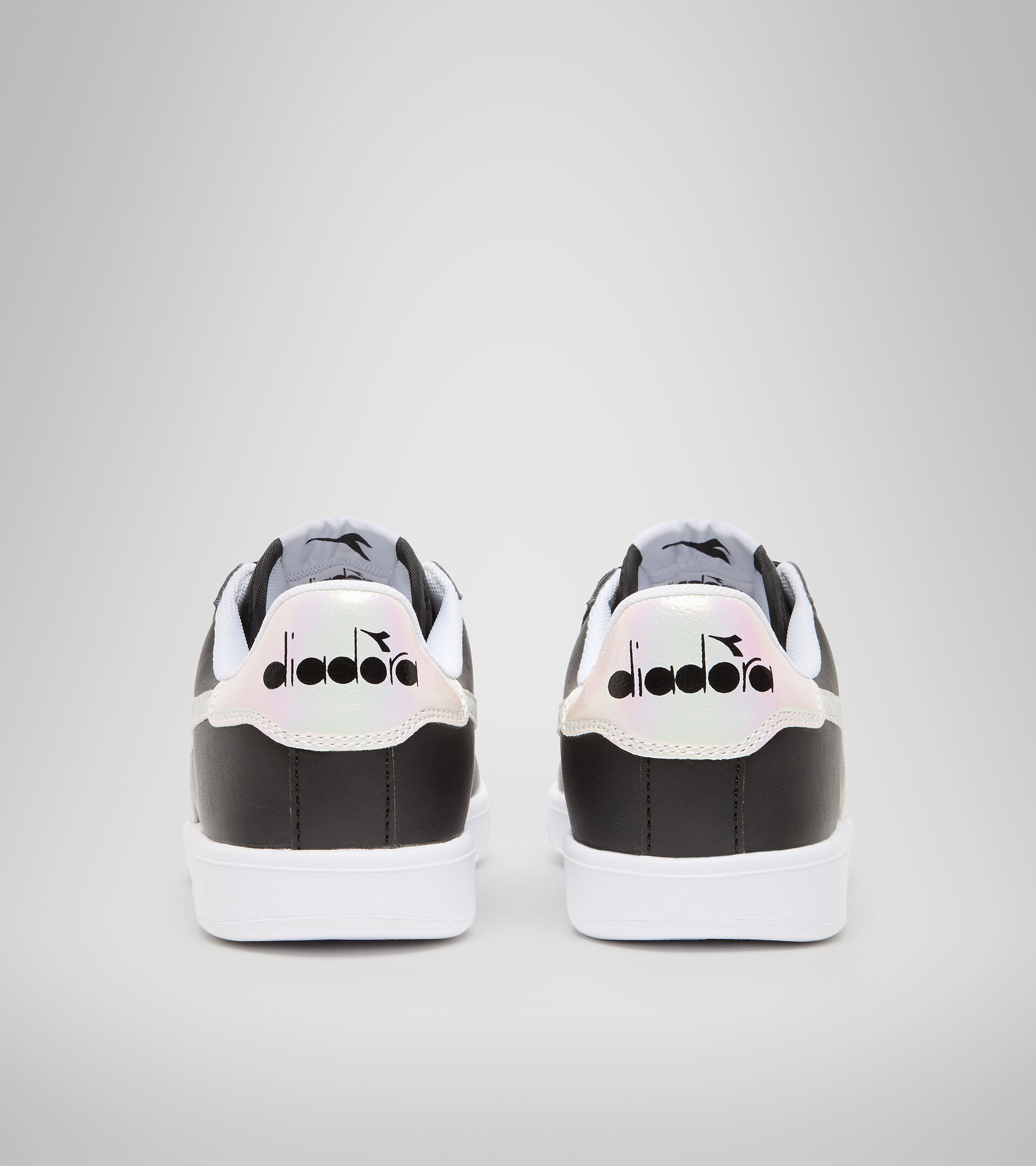 Sports shoes - Youth 8-16 years GAME P GS GIRL BLACK /WHITE - Diadora