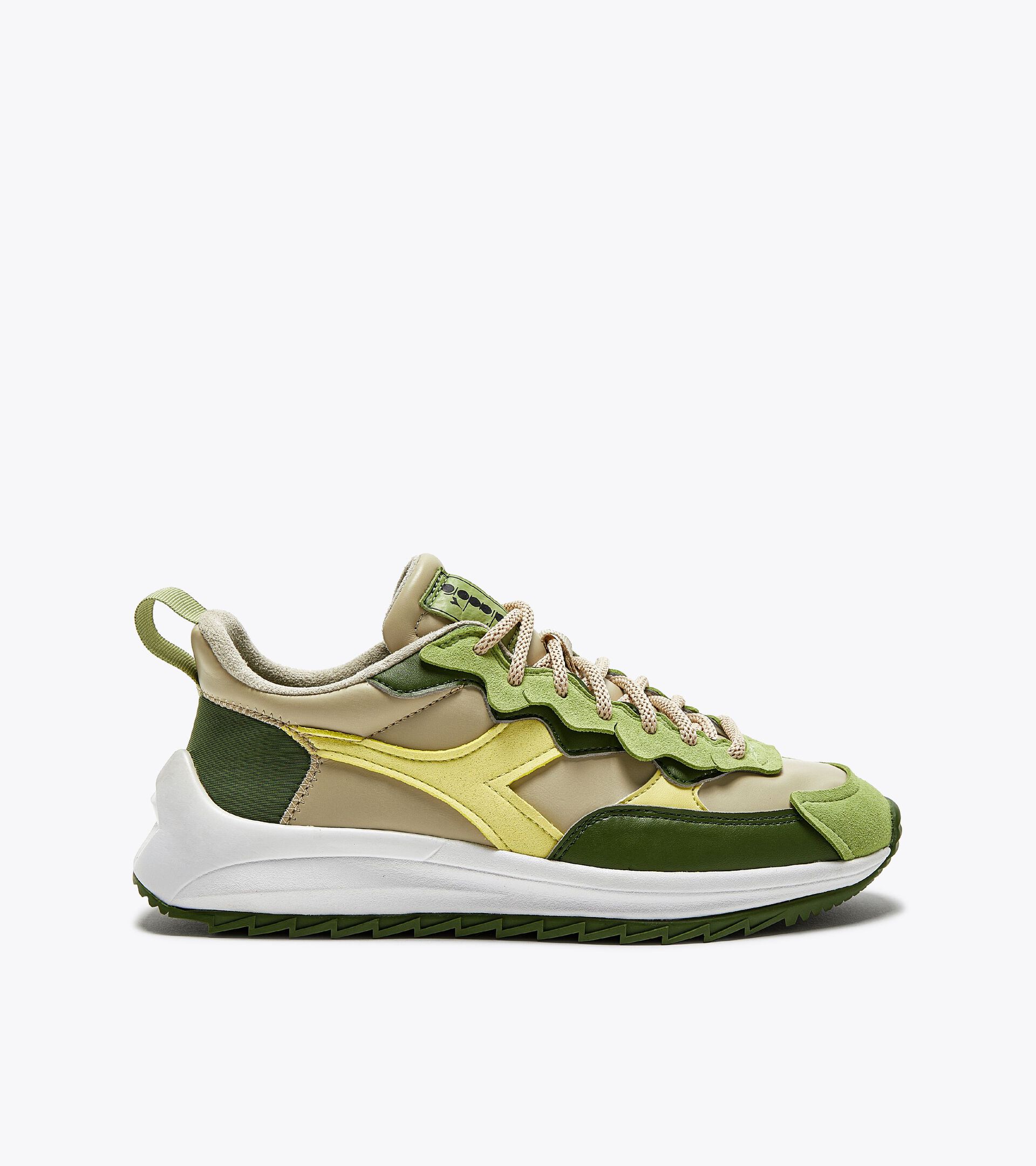 Sporty sneakers - Women JOLLY POP BROWN RICE/DILL - Diadora